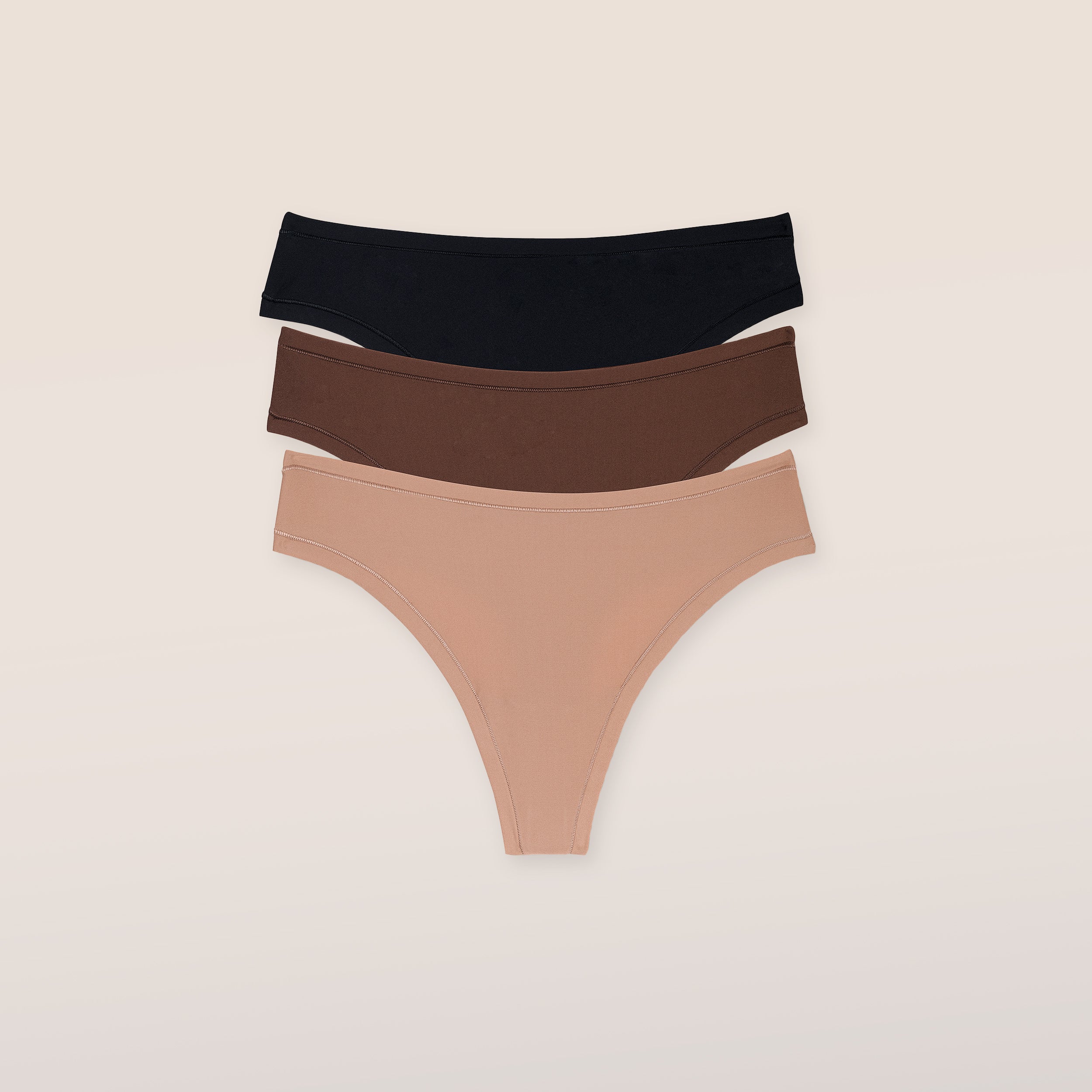 Nude Thong (3 Pack) - Multi - republicanstateiNude Thong (3 Pack) - Multi - republicanstatei