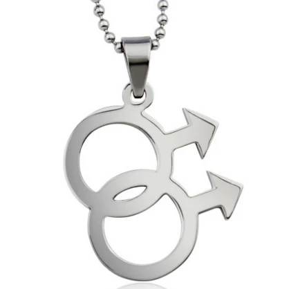 Gay Pride Pendant Necklace - republicanstateiGay Pride Pendant Necklace - republicanstatei