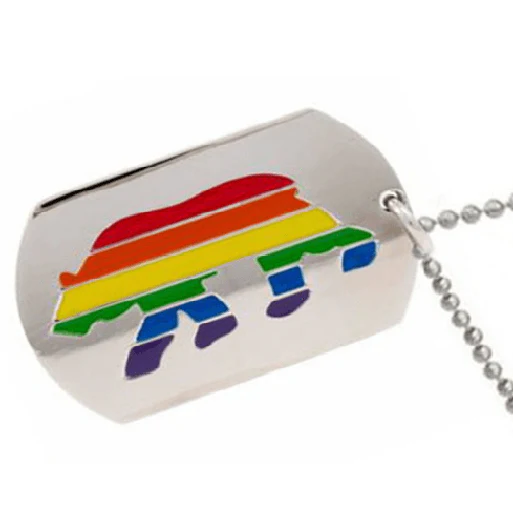 Bear Pride Dog Tag - republicanstateiBear Pride Dog Tag - republicanstatei