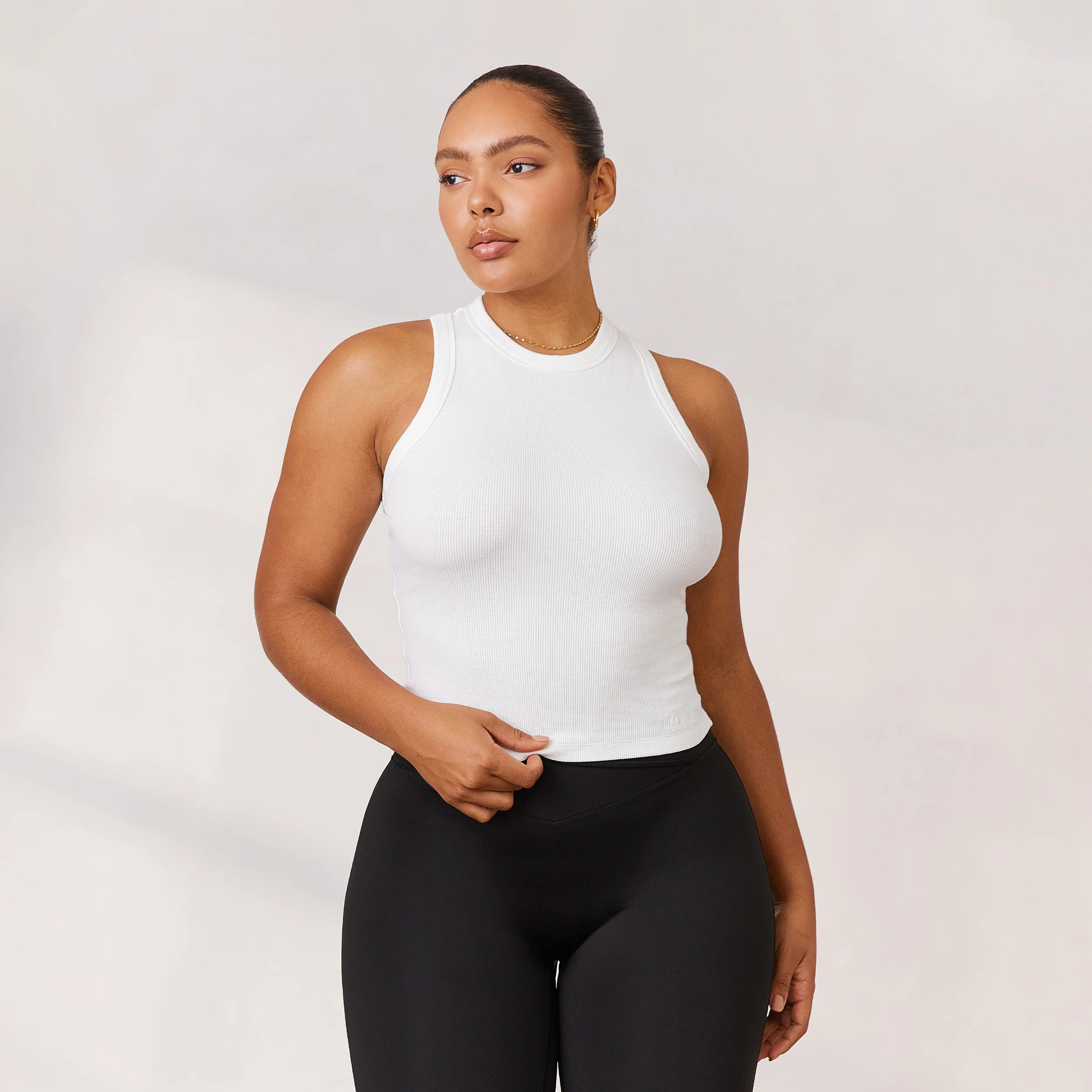 Varsity Racerback Top - White - republicanstateiVarsity Racerback Top - White - republicanstatei
