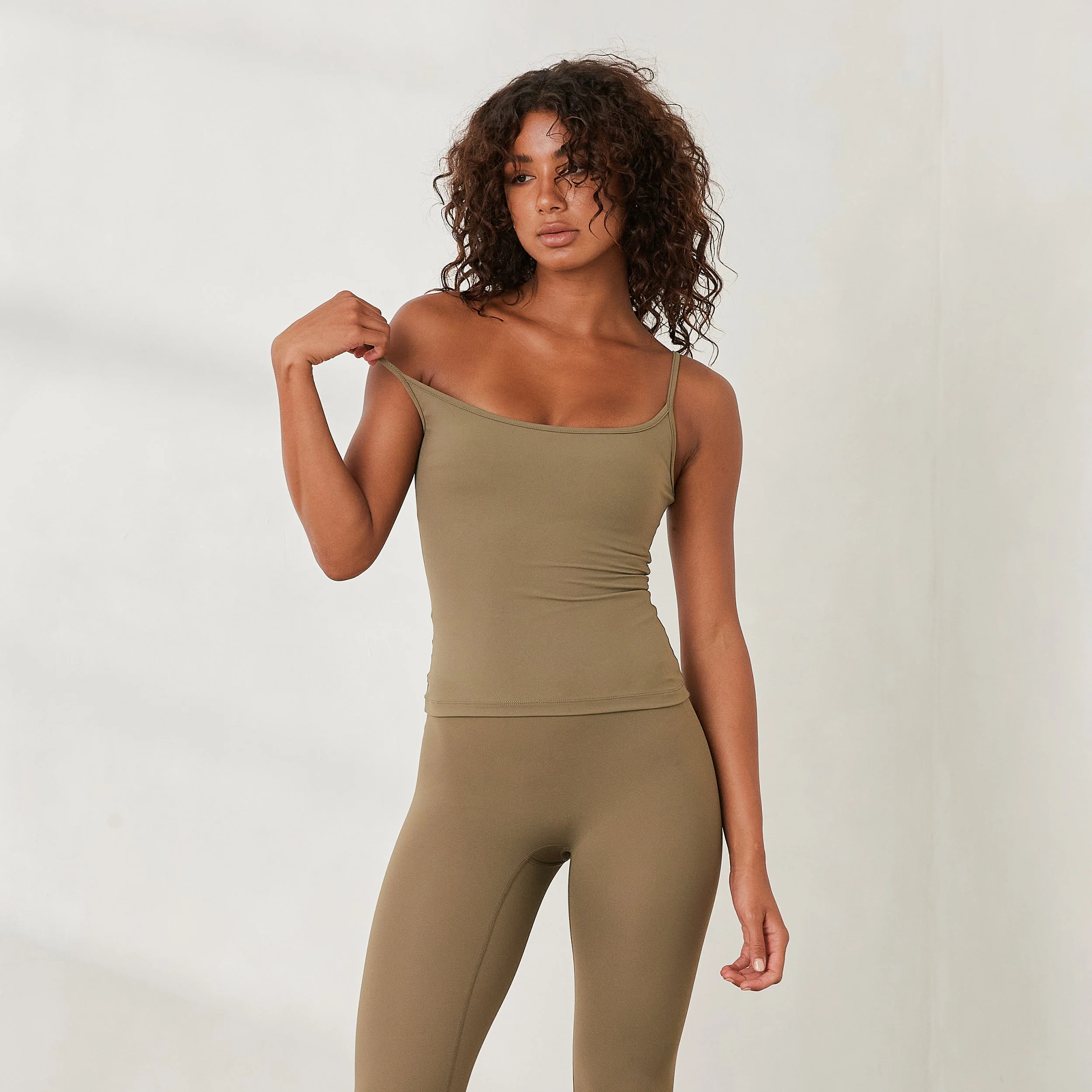 Essential Cami Top - Olive - republicanstateiEssential Cami Top - Olive - republicanstatei