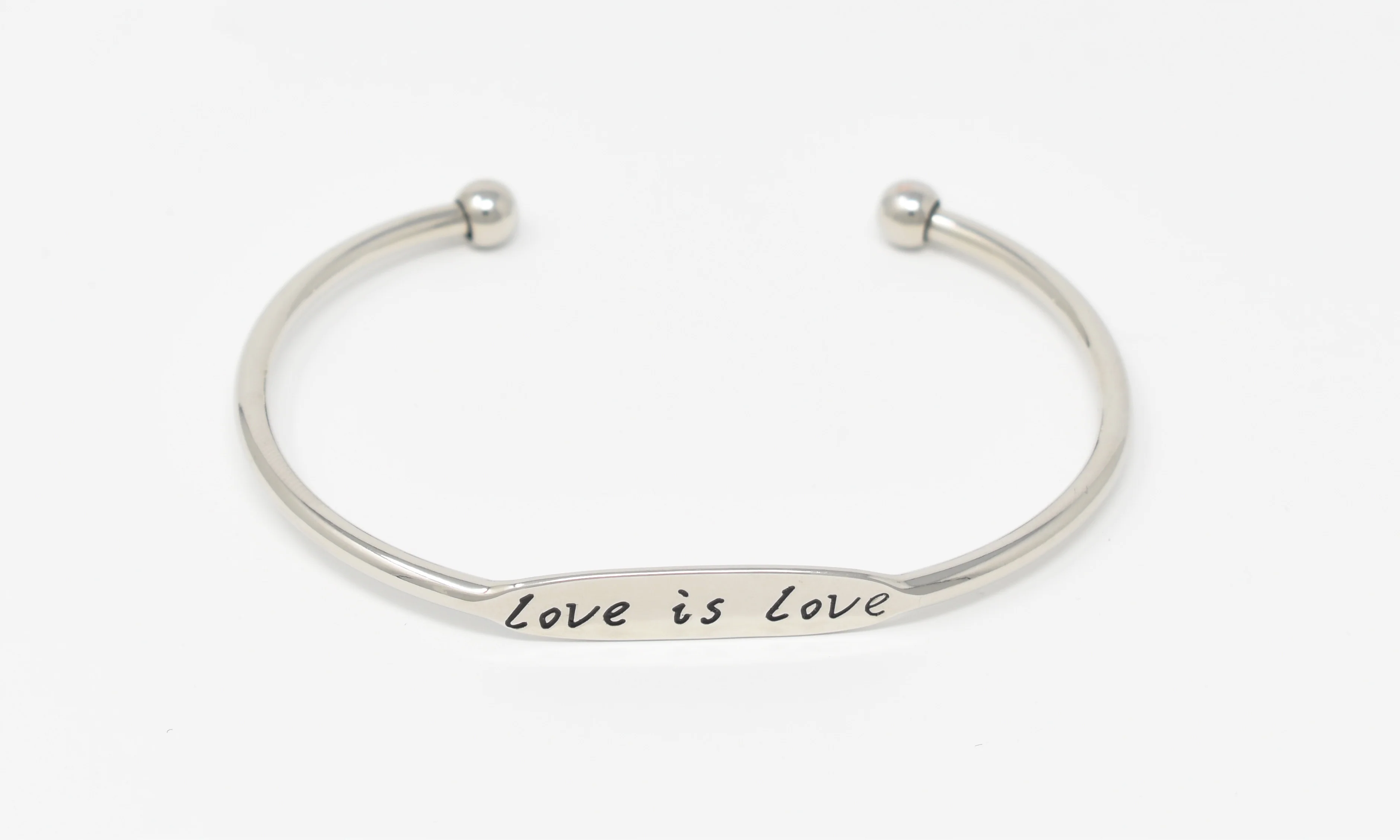 Love Script Bracelet - republicanstateiLove Script Bracelet - republicanstatei