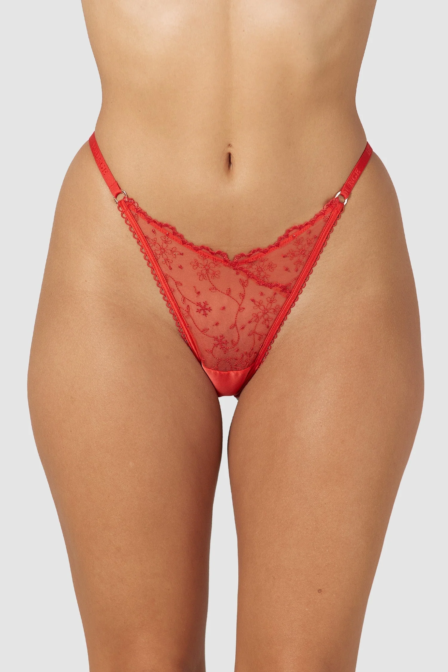 Slinky Open Back Briefs - Red - republicanstateiSlinky Open Back Briefs - Red - republicanstatei