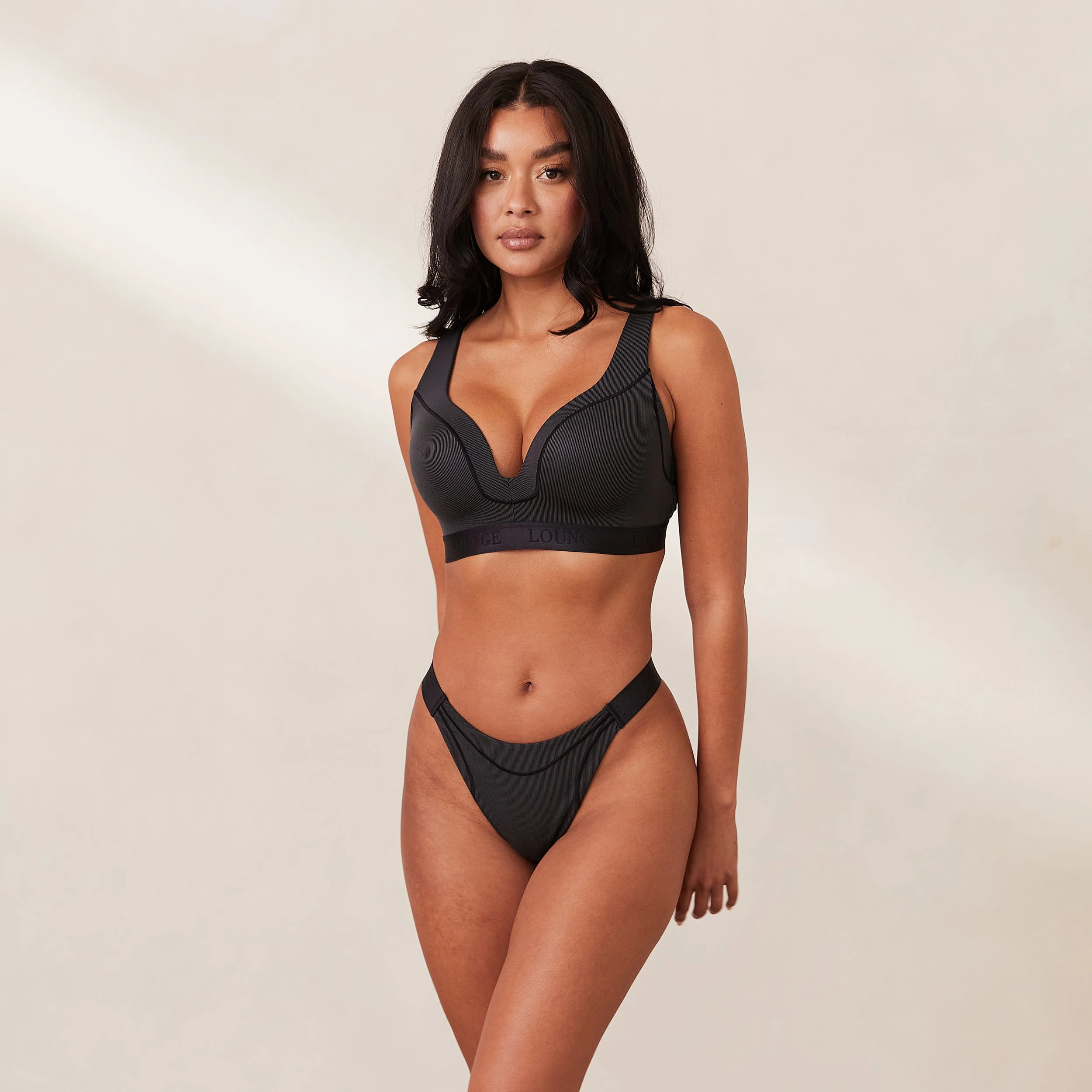 Ribbed Mindful Bra - Black - republicanstateiRibbed Mindful Bra - Black - republicanstatei