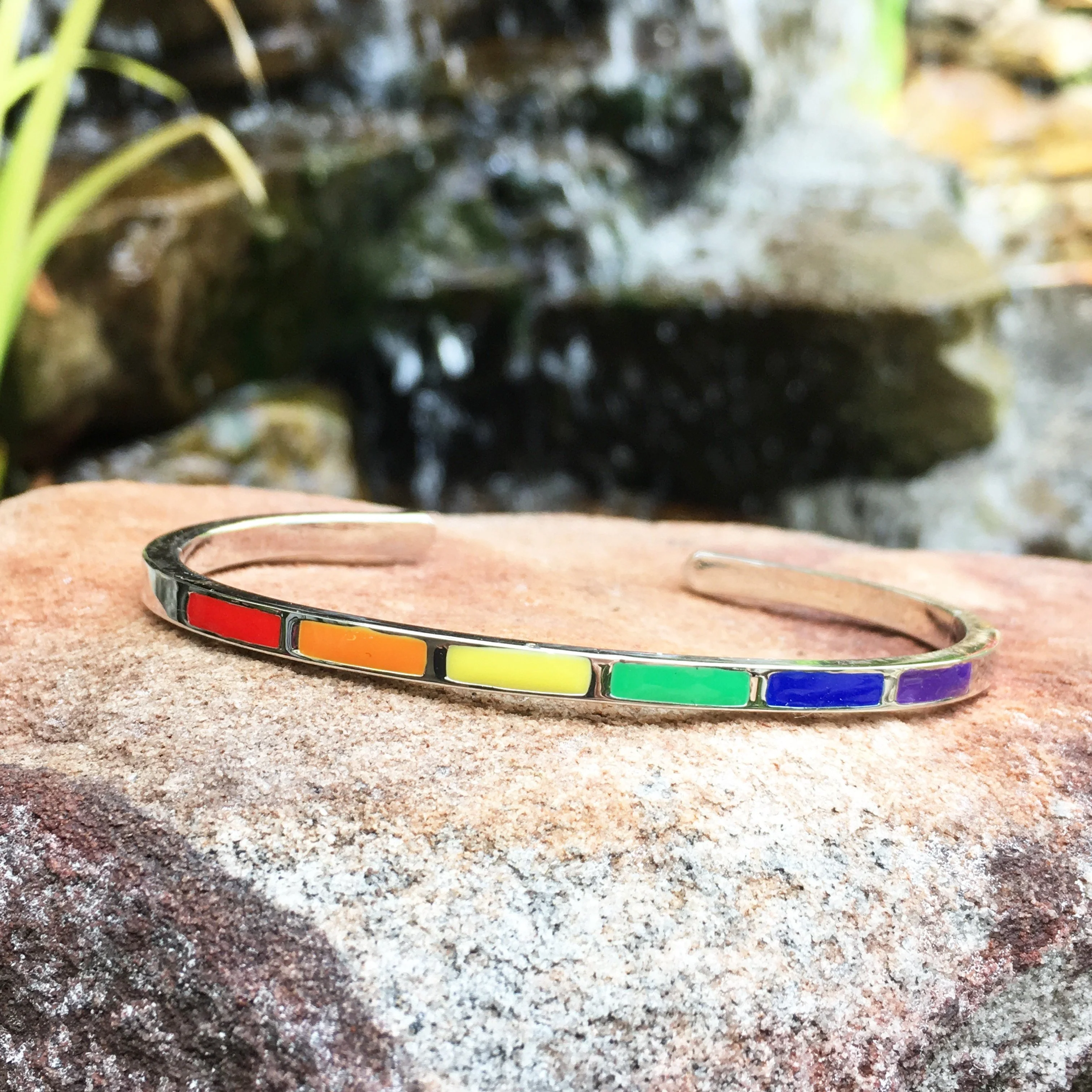 Rainbow Cuff Bracelet - republicanstateiRainbow Cuff Bracelet - republicanstatei