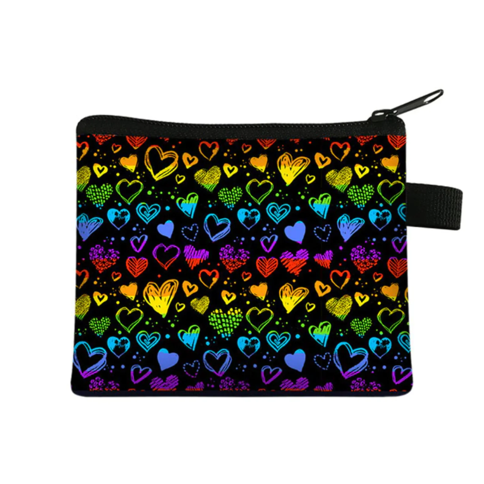 Rainbow Hearts Coin Purse - republicanstateiRainbow Hearts Coin Purse - republicanstatei