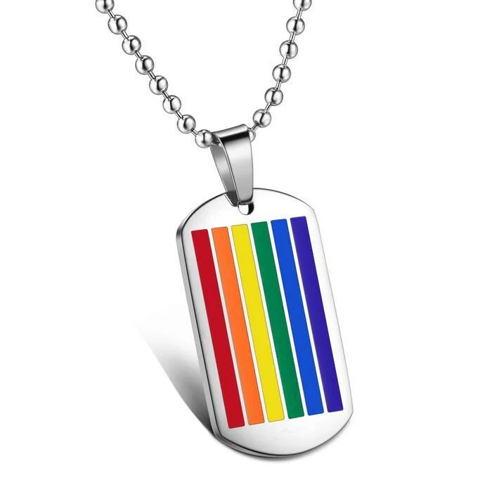 Rainbow Dog Tag - republicanstateiRainbow Dog Tag - republicanstatei