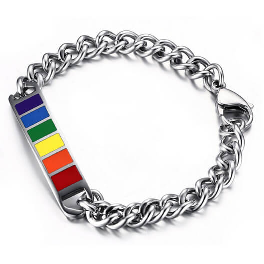 Stainless Steel Rainbow Bracelet - republicanstateiStainless Steel Rainbow Bracelet - republicanstatei