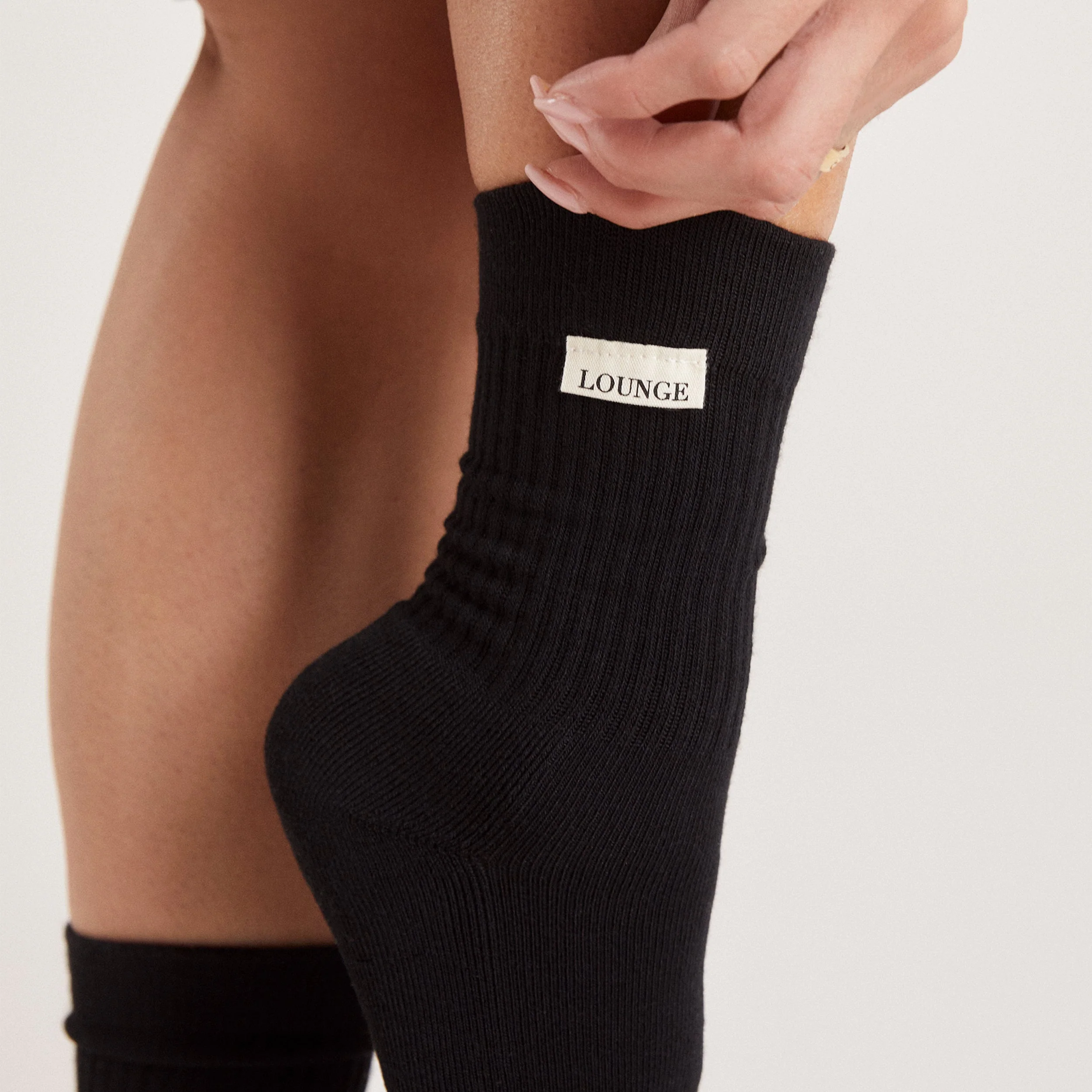 Logo Crew Socks (2 Pack) - Black - republicanstateiLogo Crew Socks (2 Pack) - Black - republicanstatei