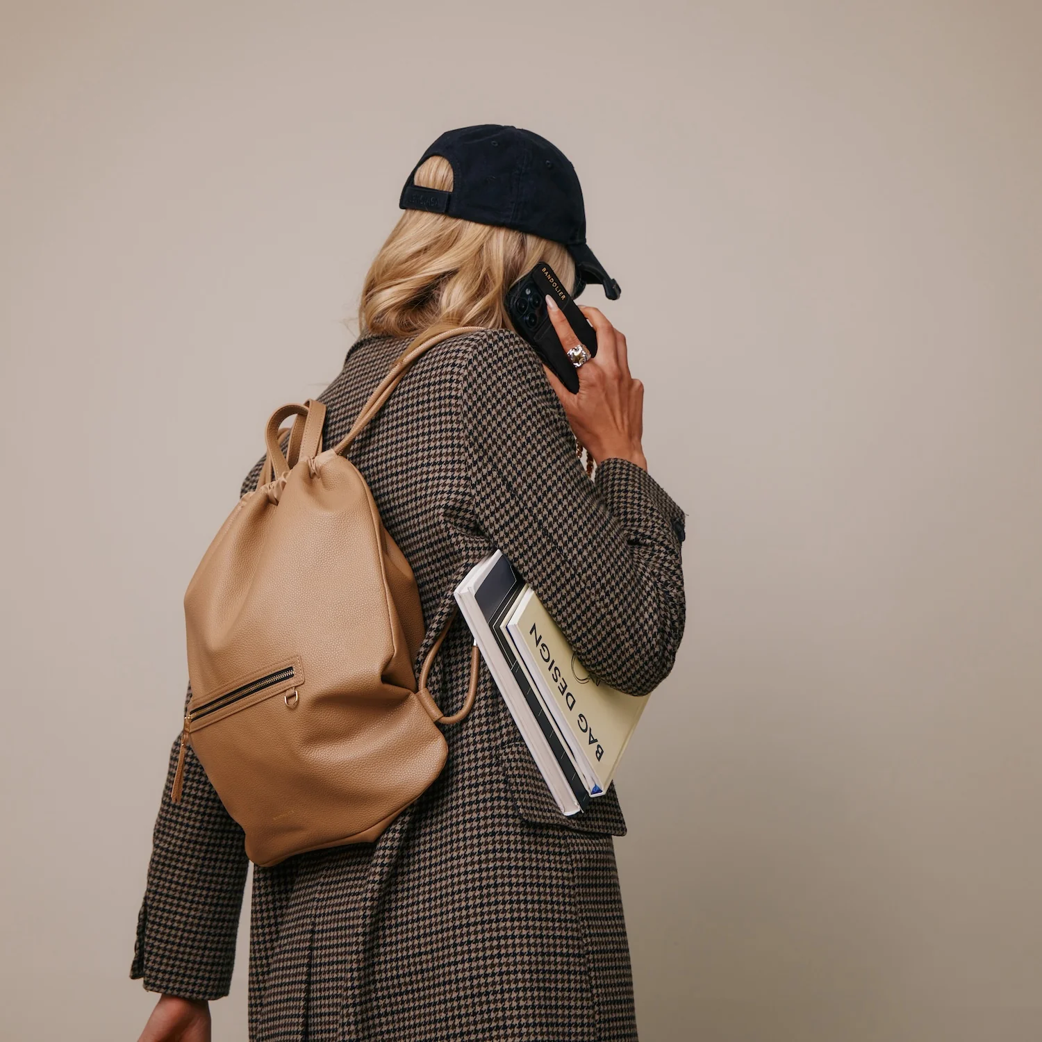 Drawstring Backpack - Tan/Gold - republicanstateiDrawstring Backpack - Tan/Gold - republicanstatei