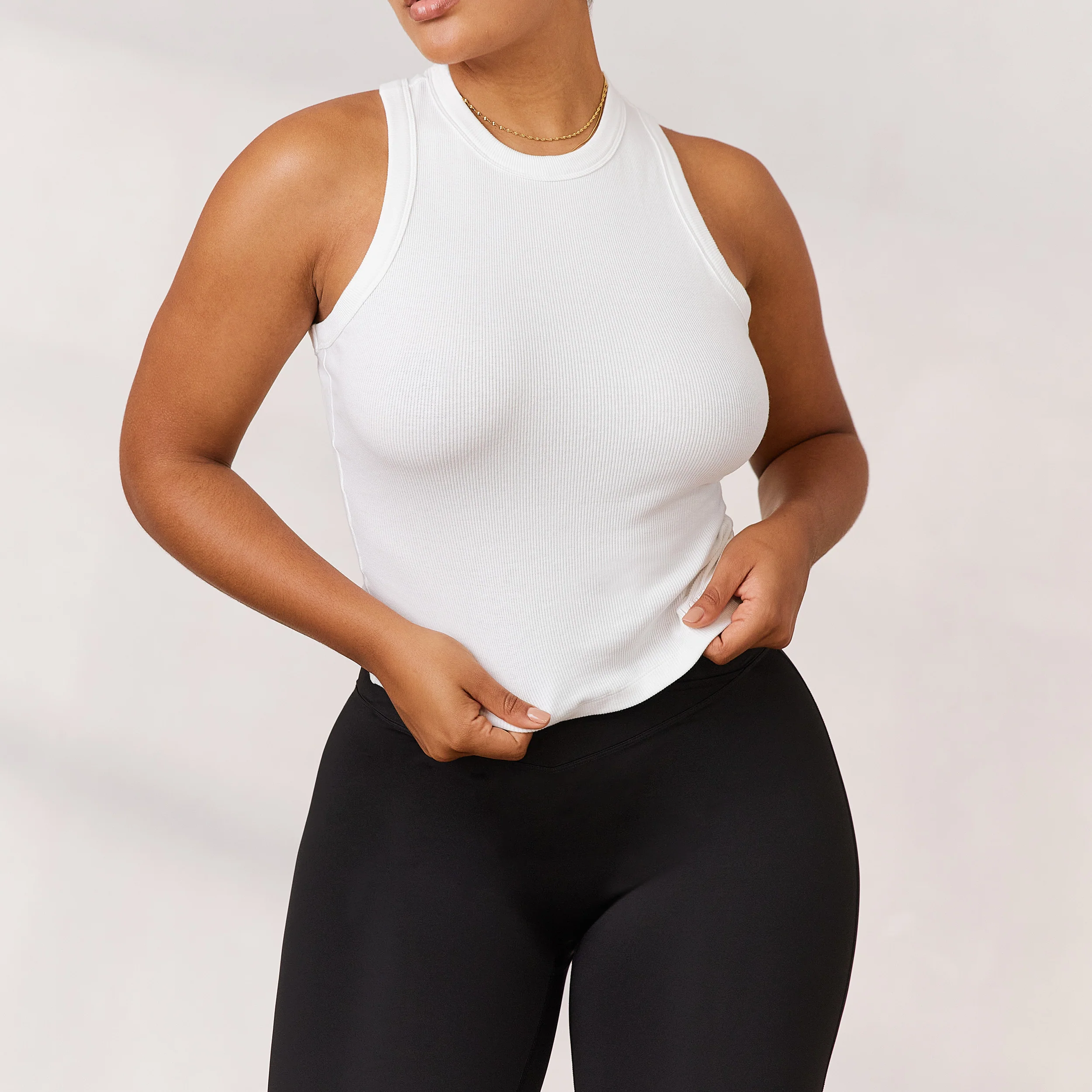 Varsity Racerback Top - White - republicanstateiVarsity Racerback Top - White - republicanstatei