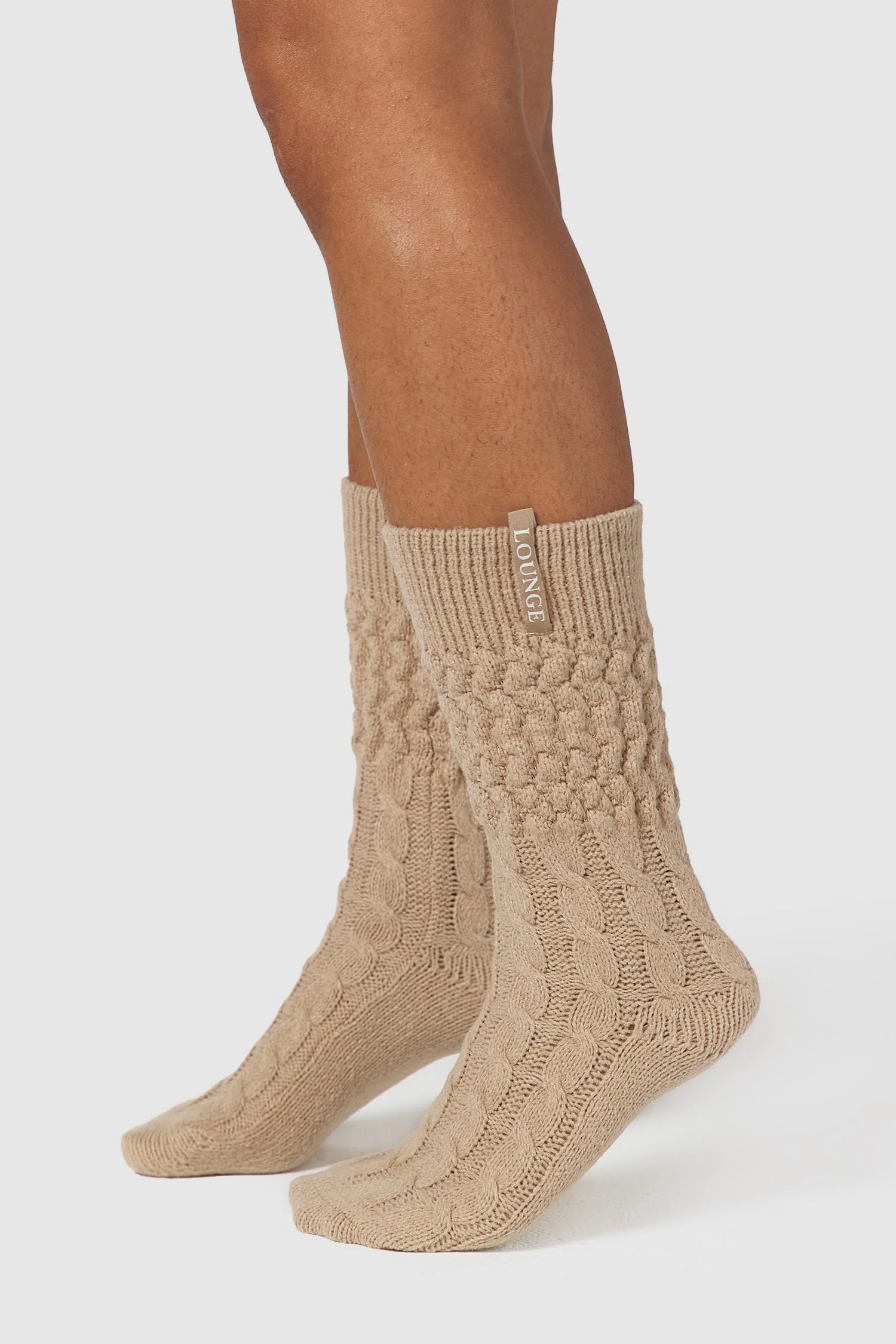 Snug Knitted Socks - Mink - republicanstateiSnug Knitted Socks - Mink - republicanstatei