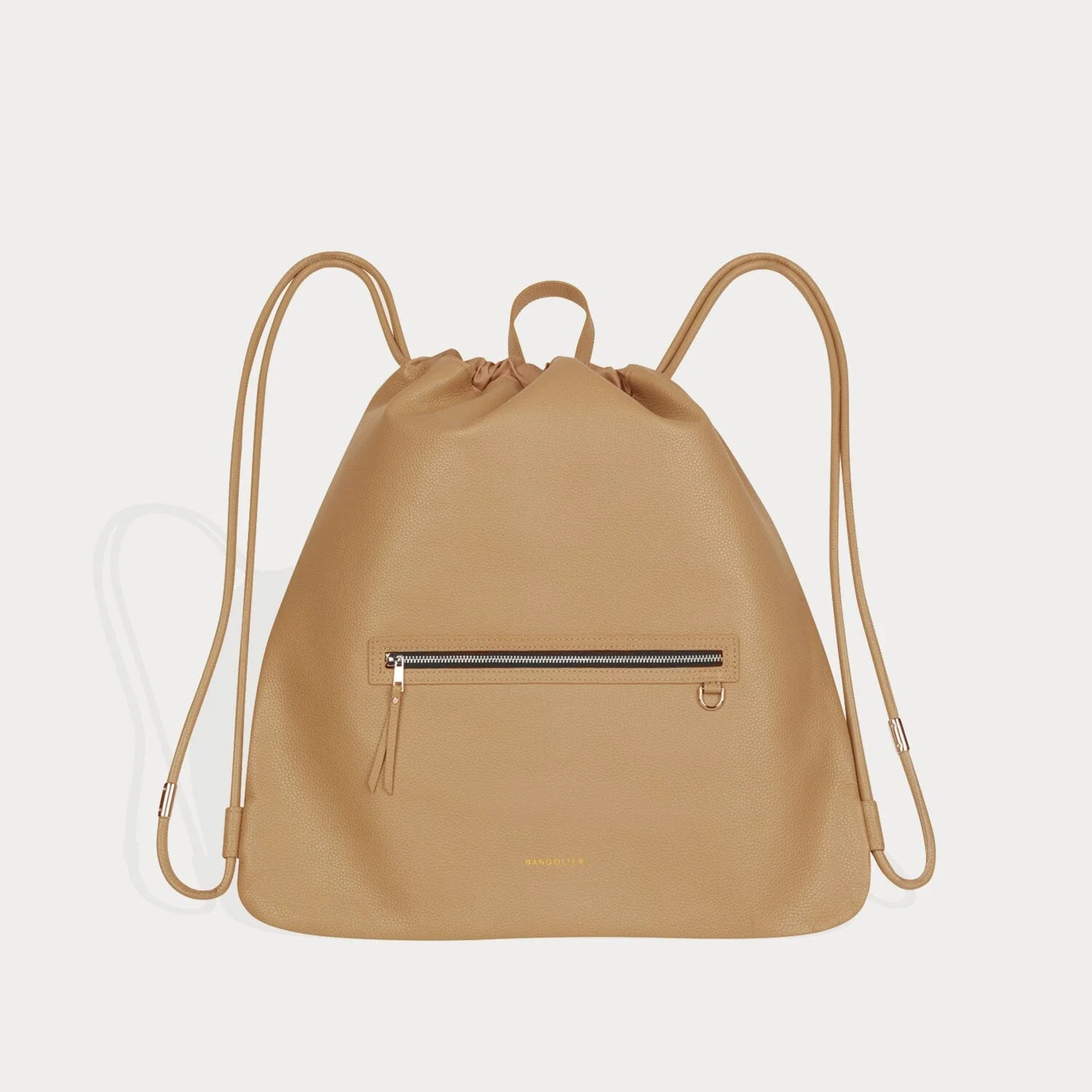Drawstring Backpack - Tan/Gold - republicanstateiDrawstring Backpack - Tan/Gold - republicanstatei