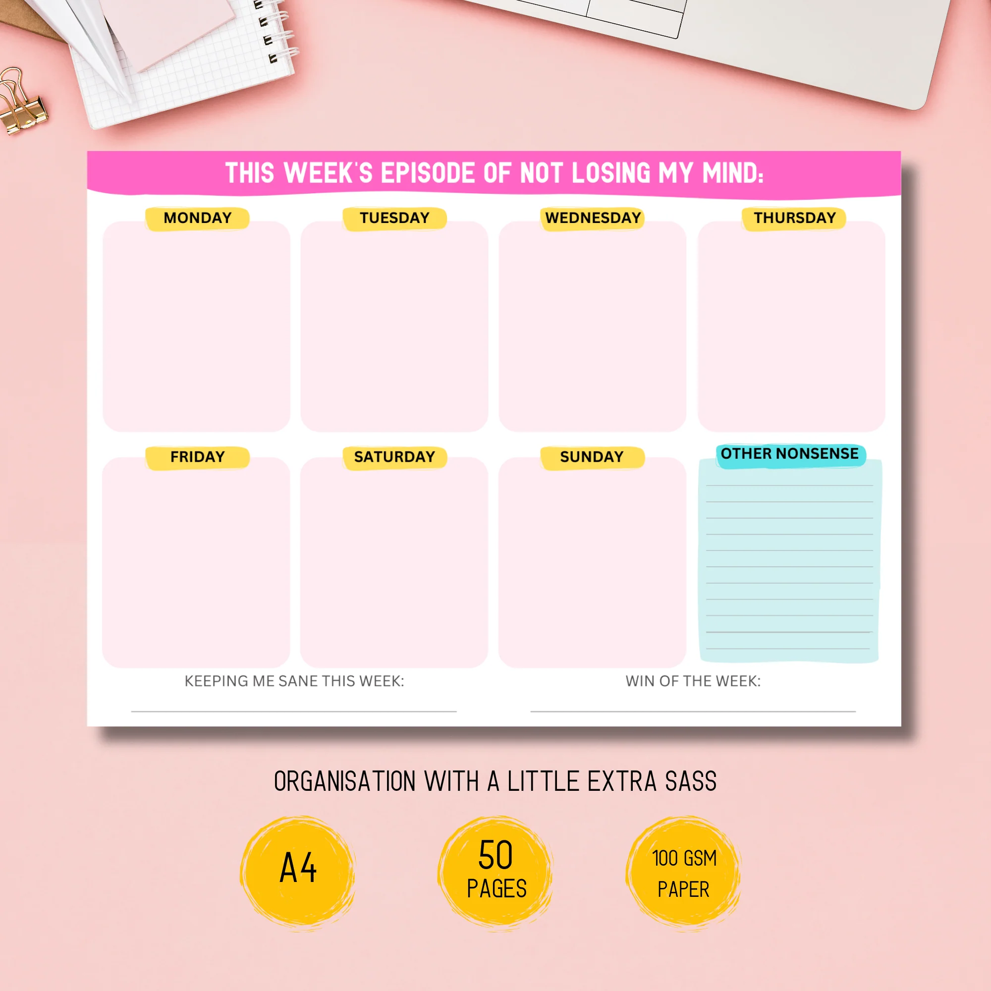 A4 weekly planner - republicanstateiA4 weekly planner - republicanstatei
