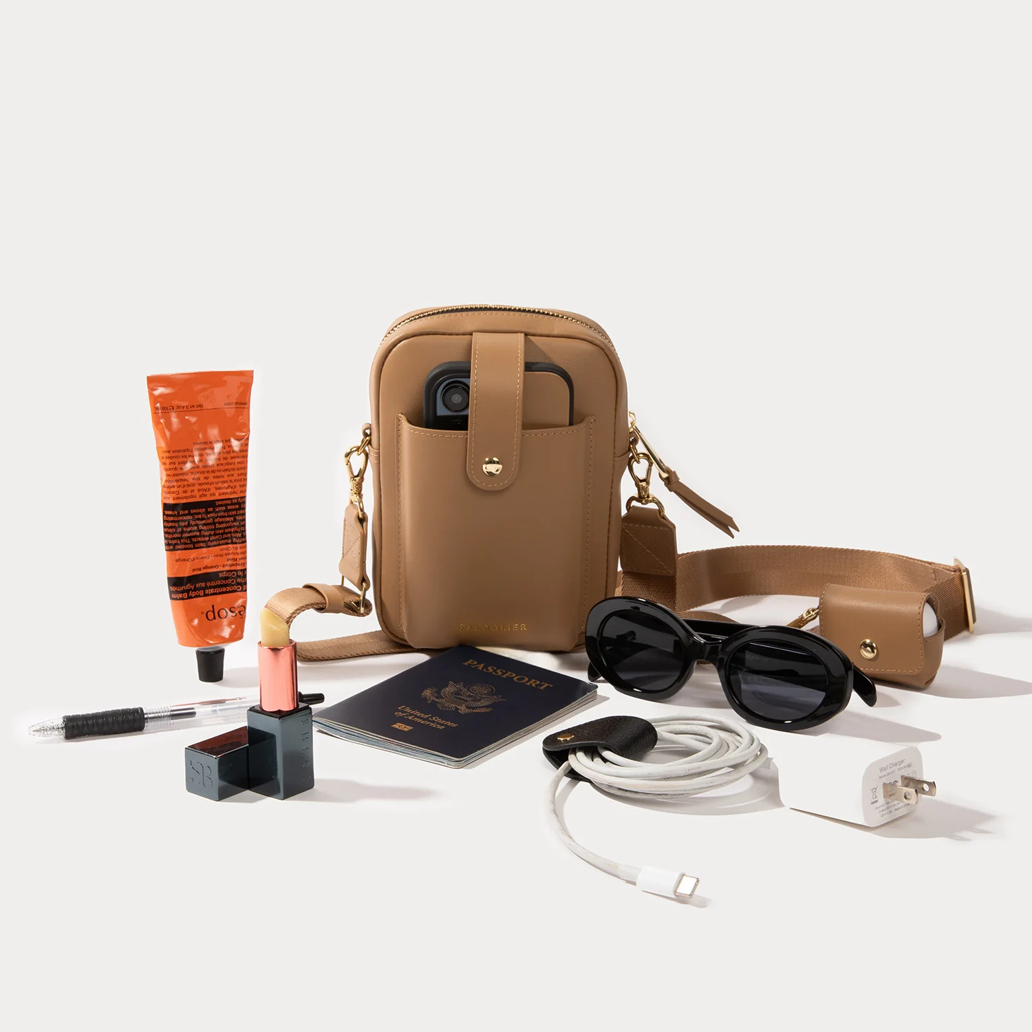 Dillon Bag - Tan/Gold - republicanstateiDillon Bag - Tan/Gold - republicanstatei