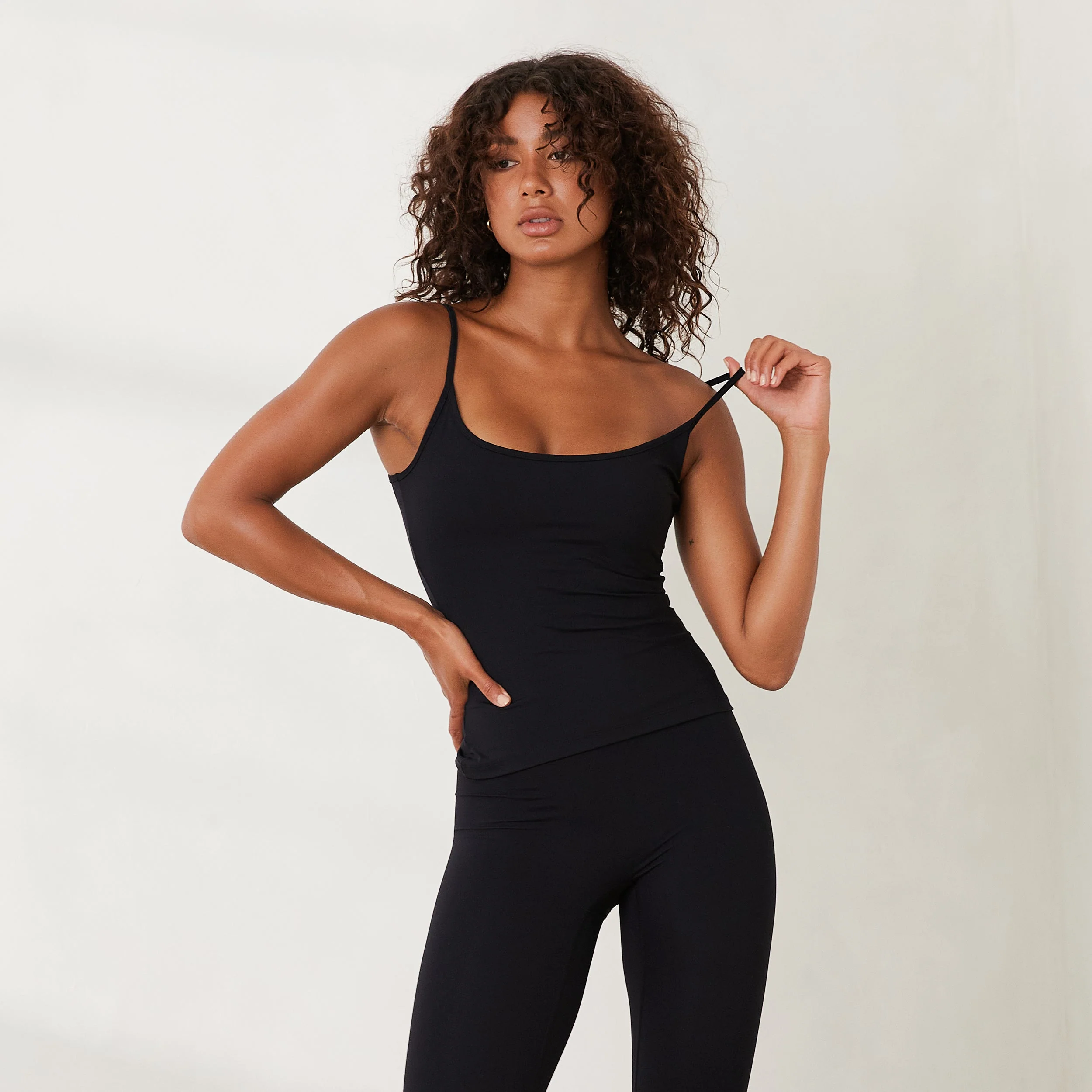 Essential Cami Top - Black - republicanstateiEssential Cami Top - Black - republicanstatei