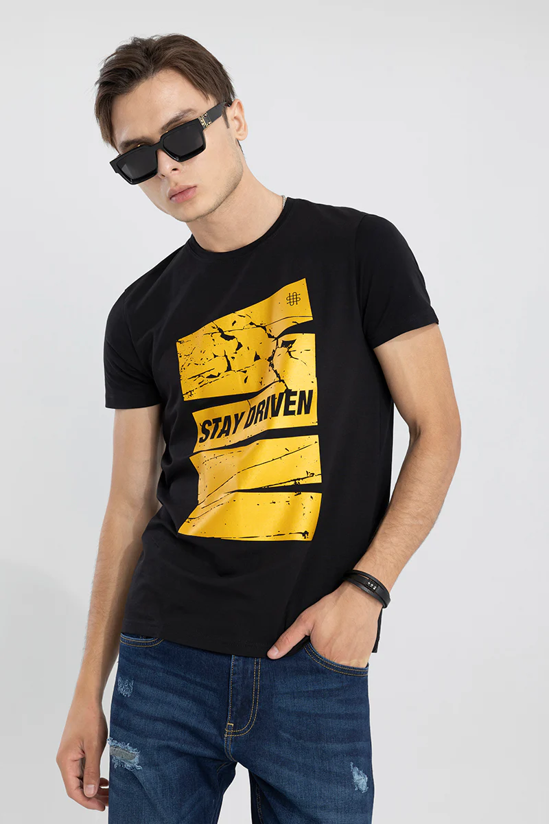 Stay Driven Black T-Shirt - republicanstateiStay Driven Black T-Shirt - republicanstatei