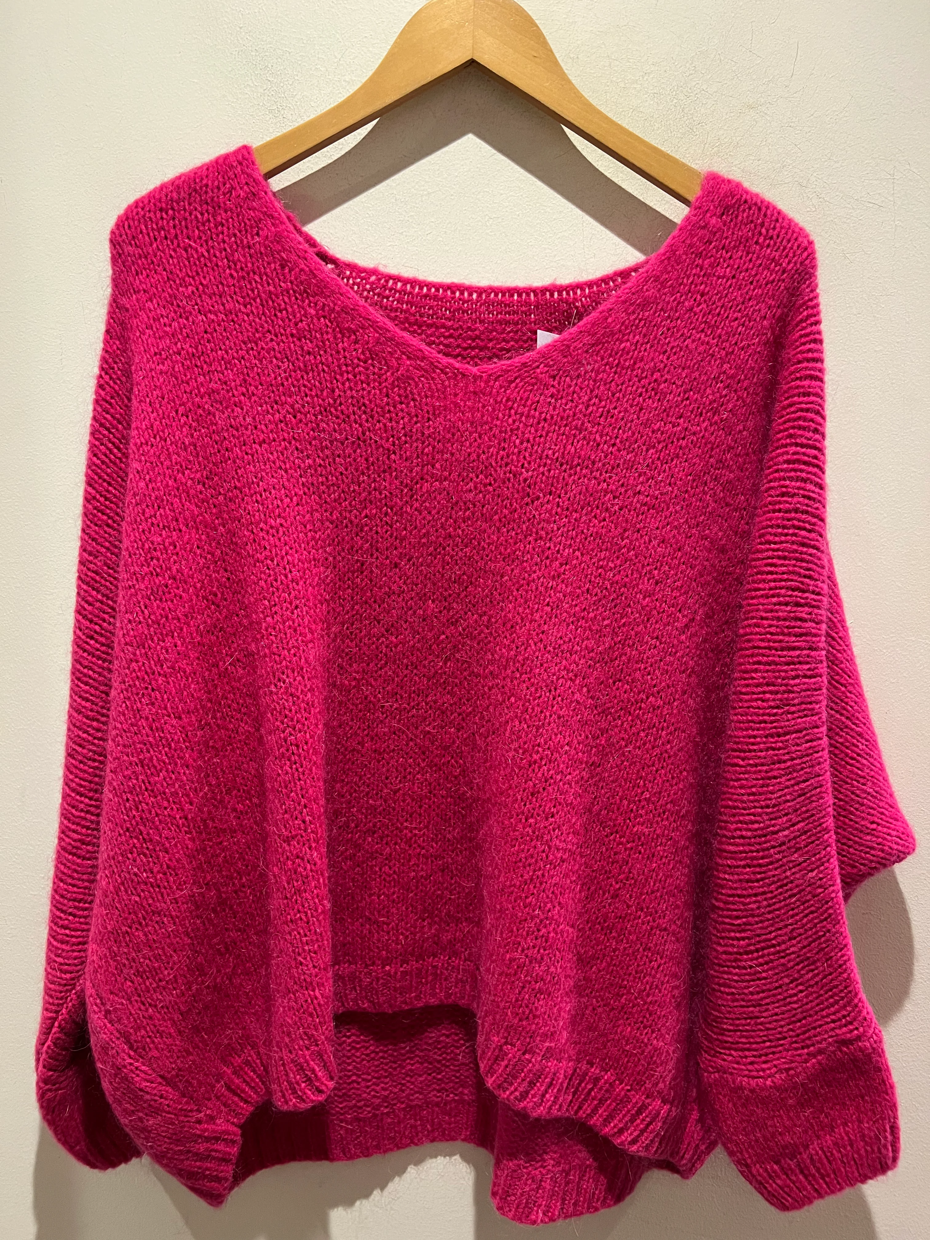 2257 Mohair Jumper - Fuchsia - republicanstatei2257 Mohair Jumper - Fuchsia - republicanstatei