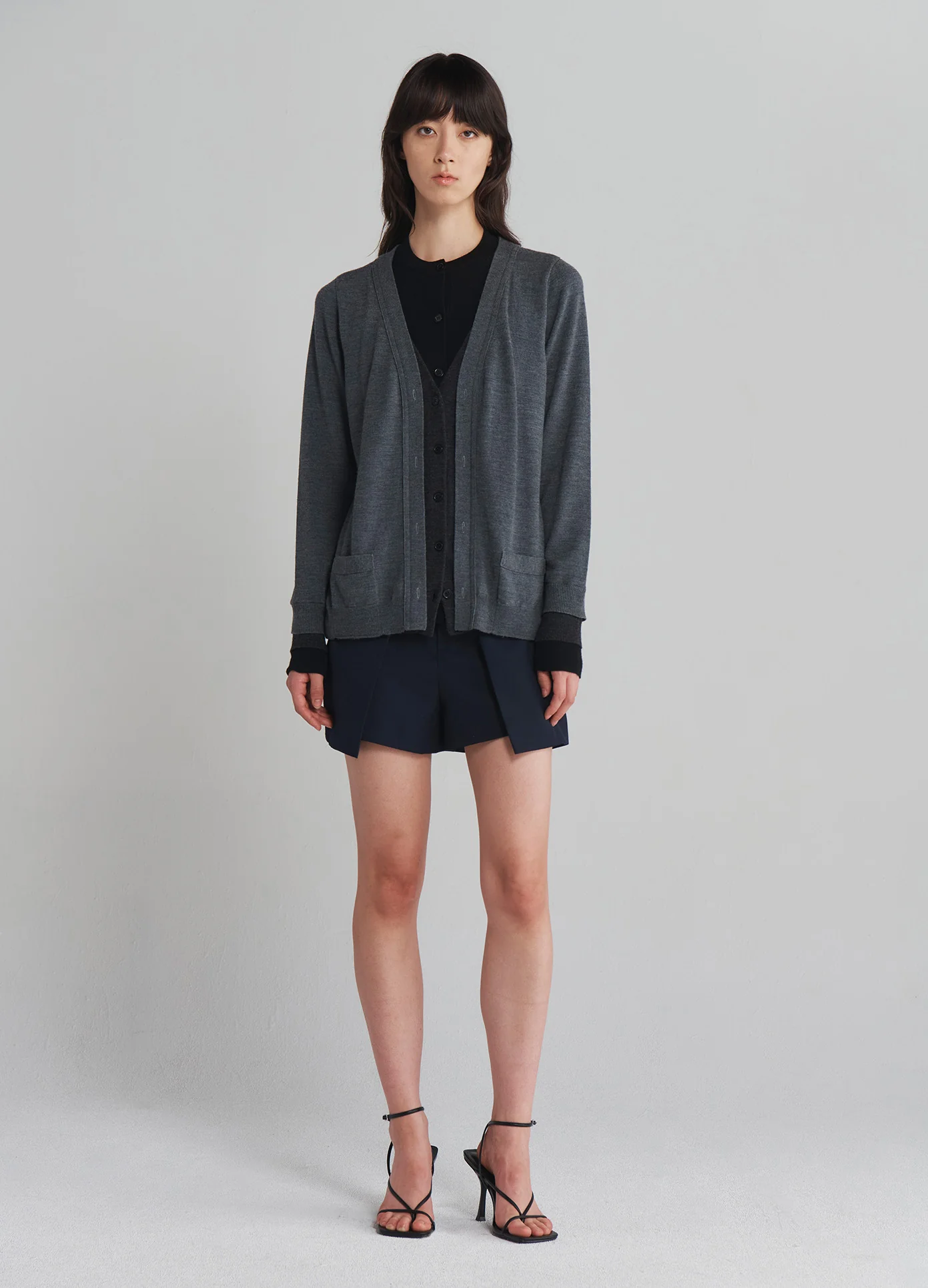 Triple Layered Cardigan - republicanstateiTriple Layered Cardigan - republicanstatei