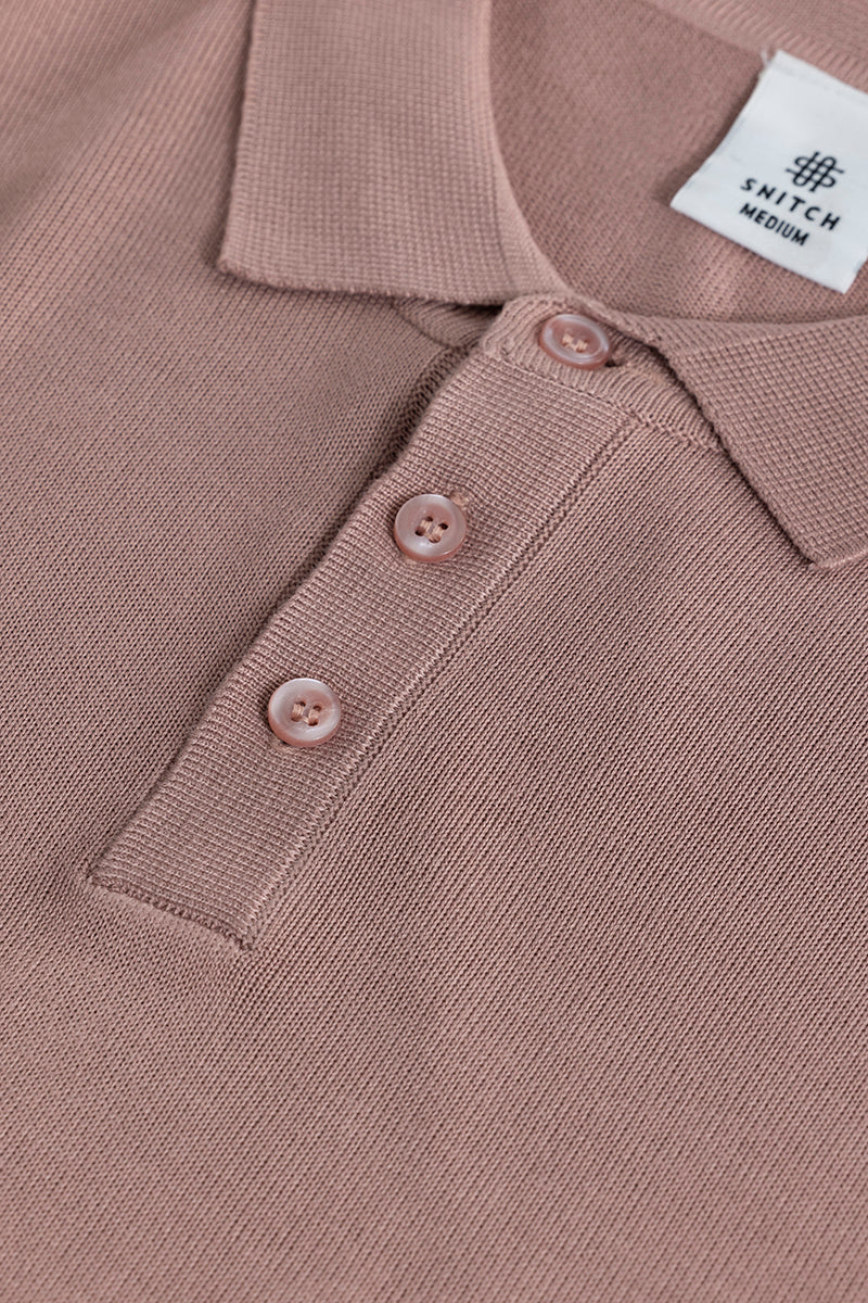 Urban Edge Mauve Polo T-Shirt - republicanstateiUrban Edge Mauve Polo T-Shirt - republicanstatei