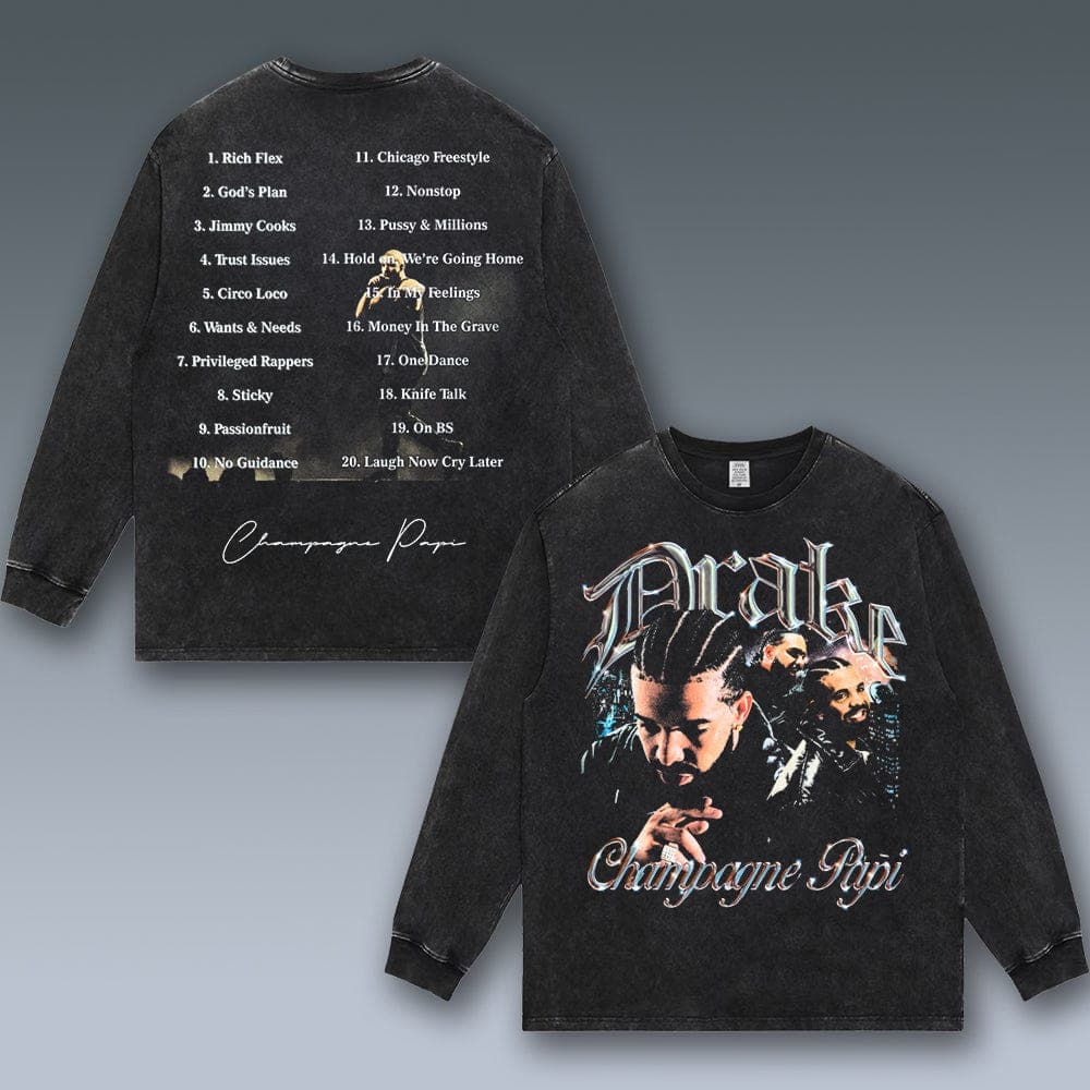 VINTAGE LONG SLEEVE TEE | DRAKE - republicanstateiVINTAGE LONG SLEEVE TEE | DRAKE - republicanstatei