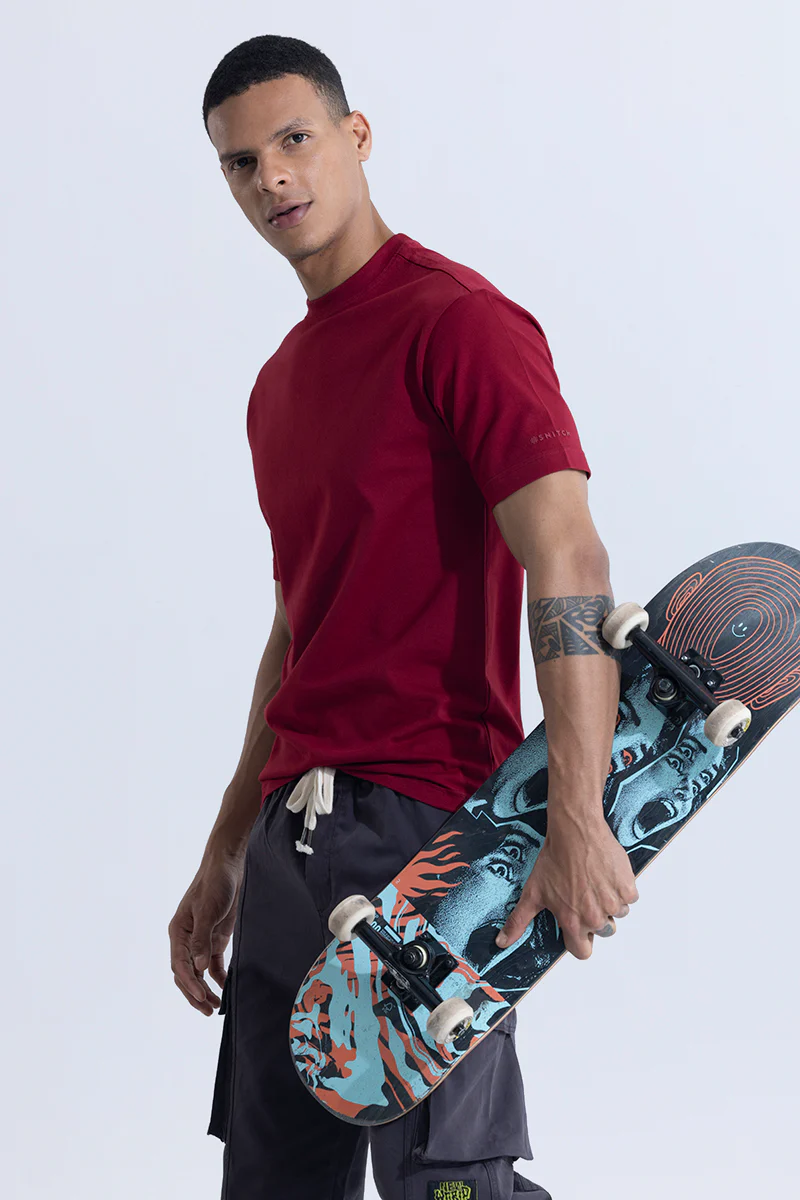 CoreComfort Maroon T-Shirt - republicanstateiCoreComfort Maroon T-Shirt - republicanstatei