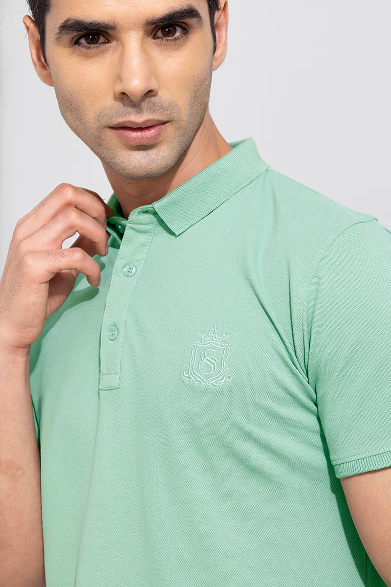 The Shishu Green Polo T-Shirt - republicanstateiThe Shishu Green Polo T-Shirt - republicanstatei