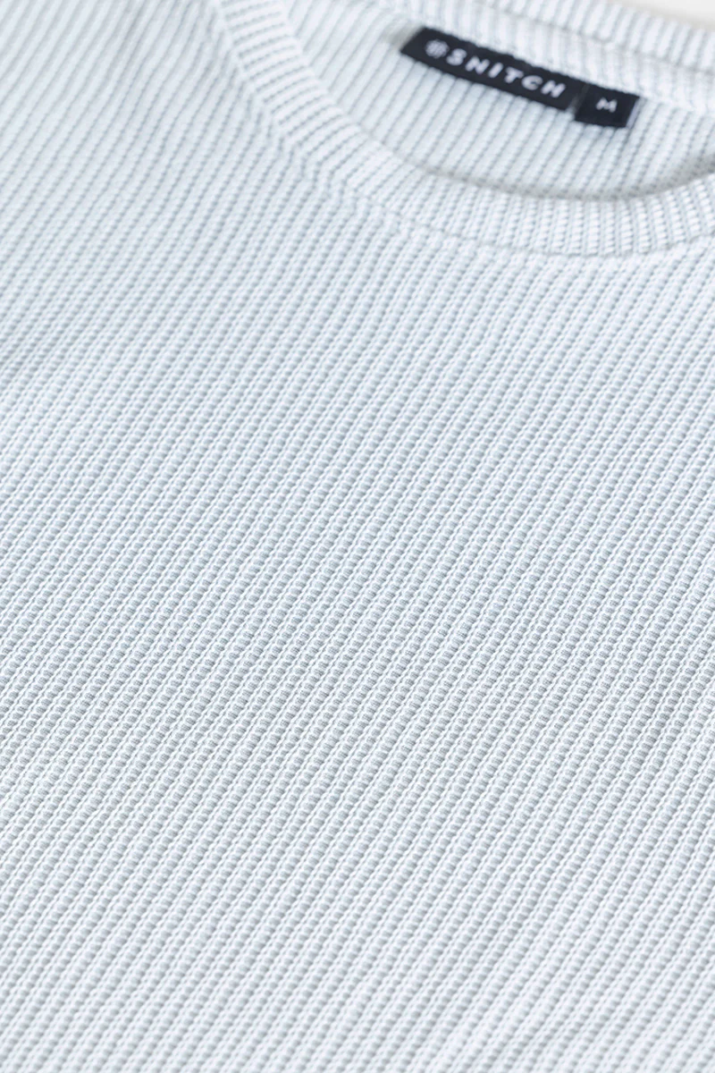 Waffle Texture Grey T-Shirt - republicanstateiWaffle Texture Grey T-Shirt - republicanstatei