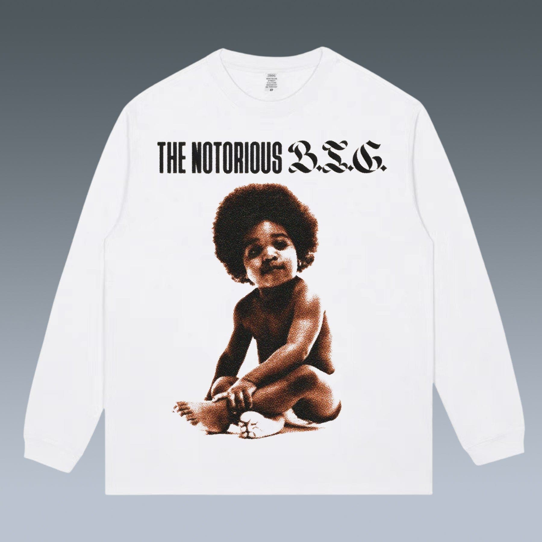 VINTAGE LONG SLEEVE TEE | B.I.G - republicanstateiVINTAGE LONG SLEEVE TEE | B.I.G - republicanstatei