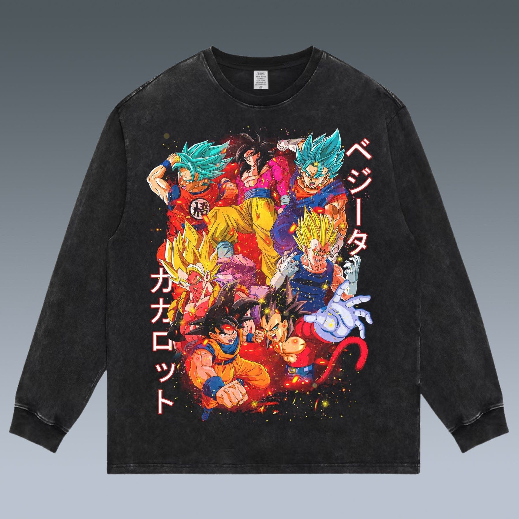 VINTAGE LONG SLEEVE TEE | GOKU - republicanstateiVINTAGE LONG SLEEVE TEE | GOKU - republicanstatei