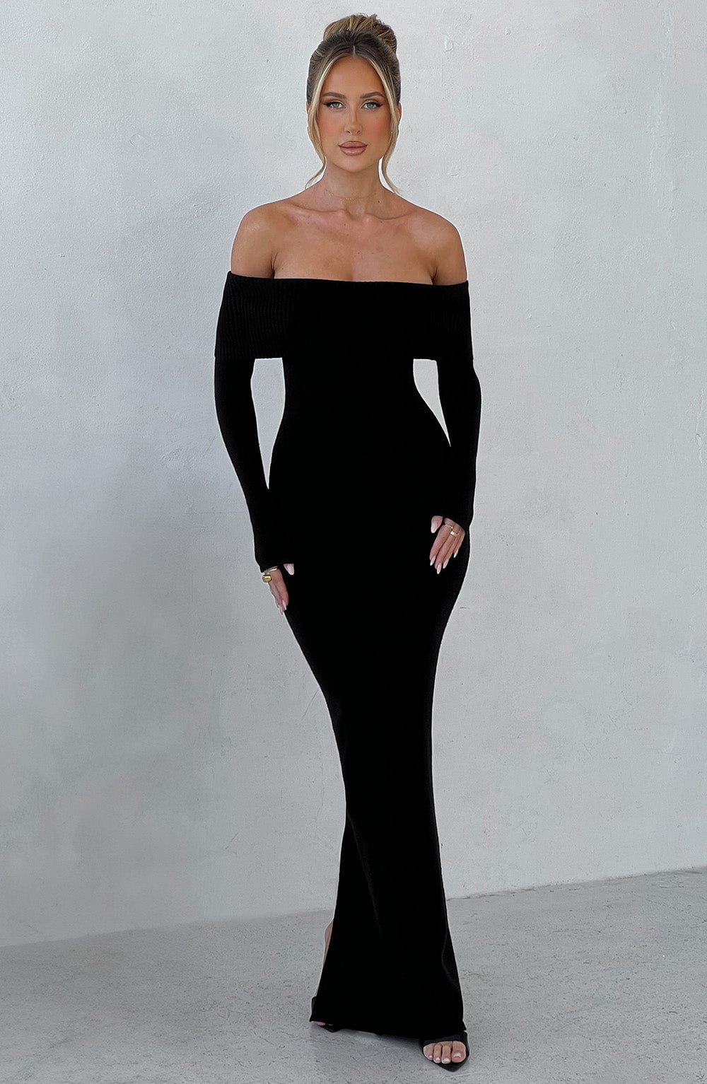 Beverley Knit Maxi Dress - Black - republicanstateiBeverley Knit Maxi Dress - Black - republicanstatei