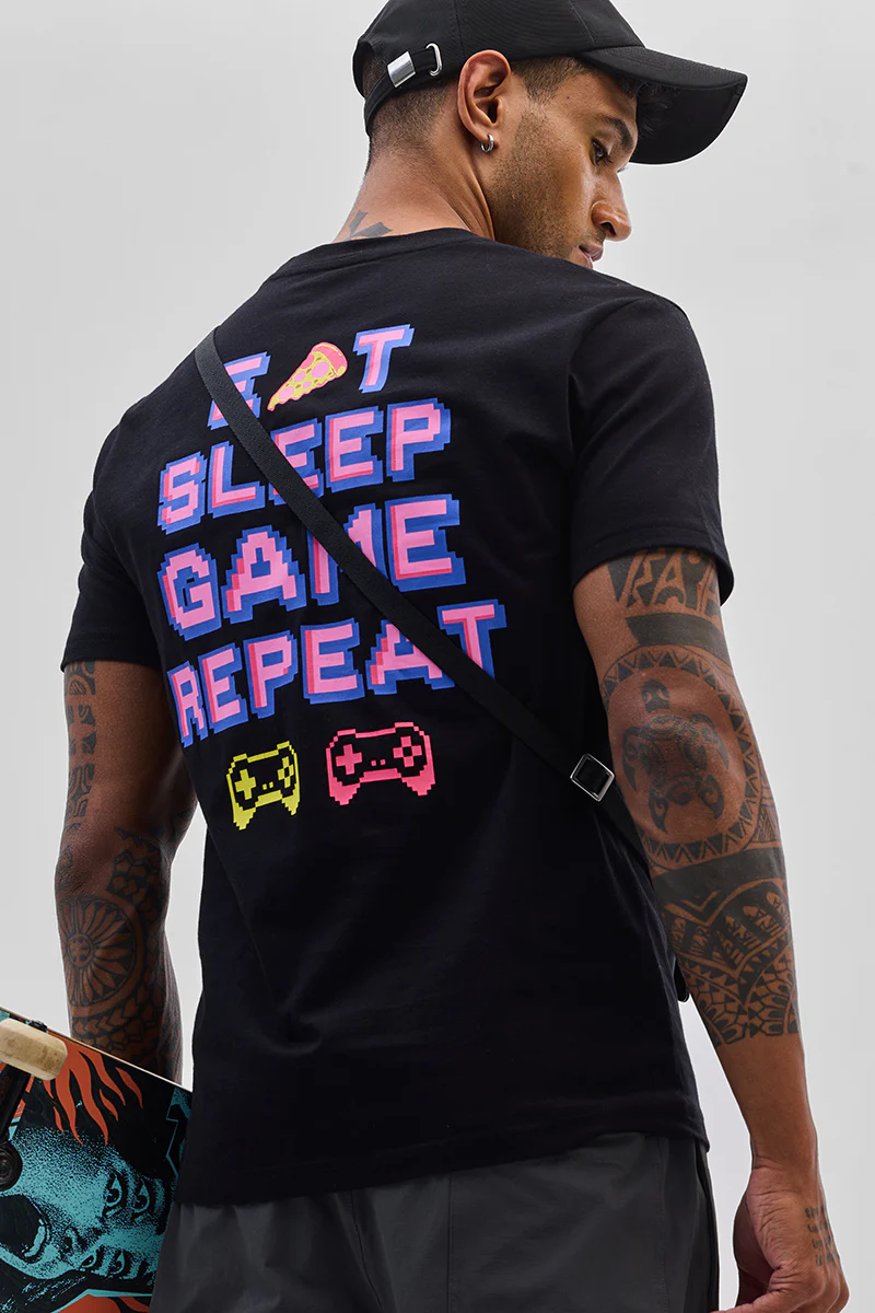 Black Slim Fit T-Shirt - republicanstateiBlack Slim Fit T-Shirt - republicanstatei