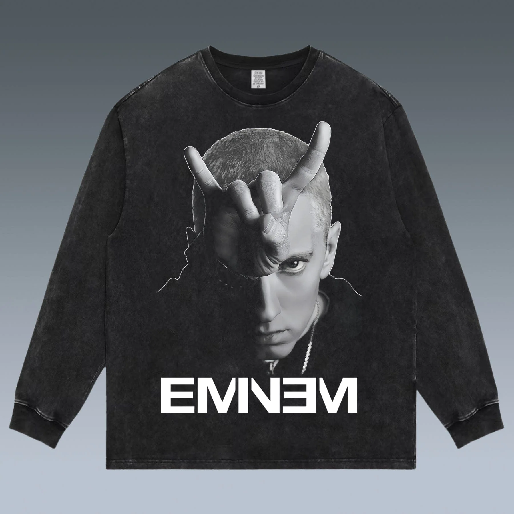 VINTAGE LONG SLEEVE TEE | EMINEM - republicanstateiVINTAGE LONG SLEEVE TEE | EMINEM - republicanstatei