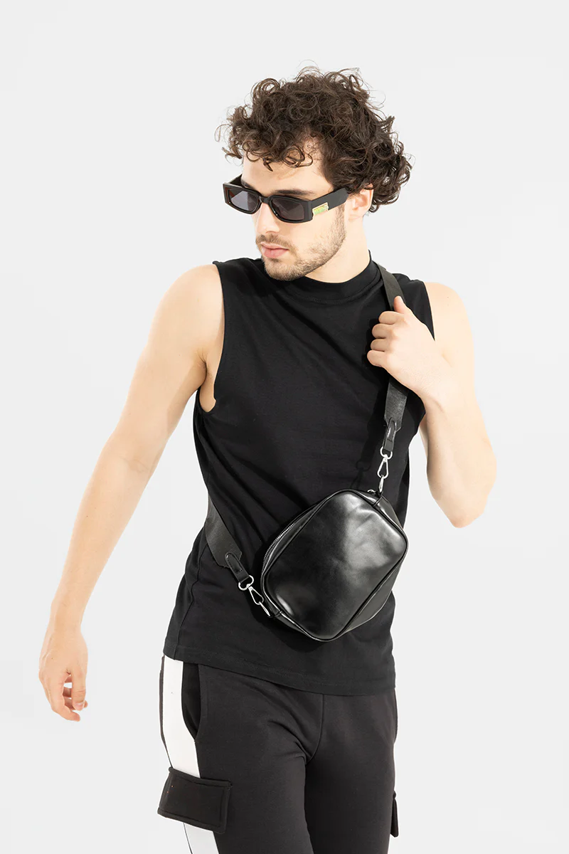 Solidie Black Sleeveless T-Shirt - republicanstateiSolidie Black Sleeveless T-Shirt - republicanstatei