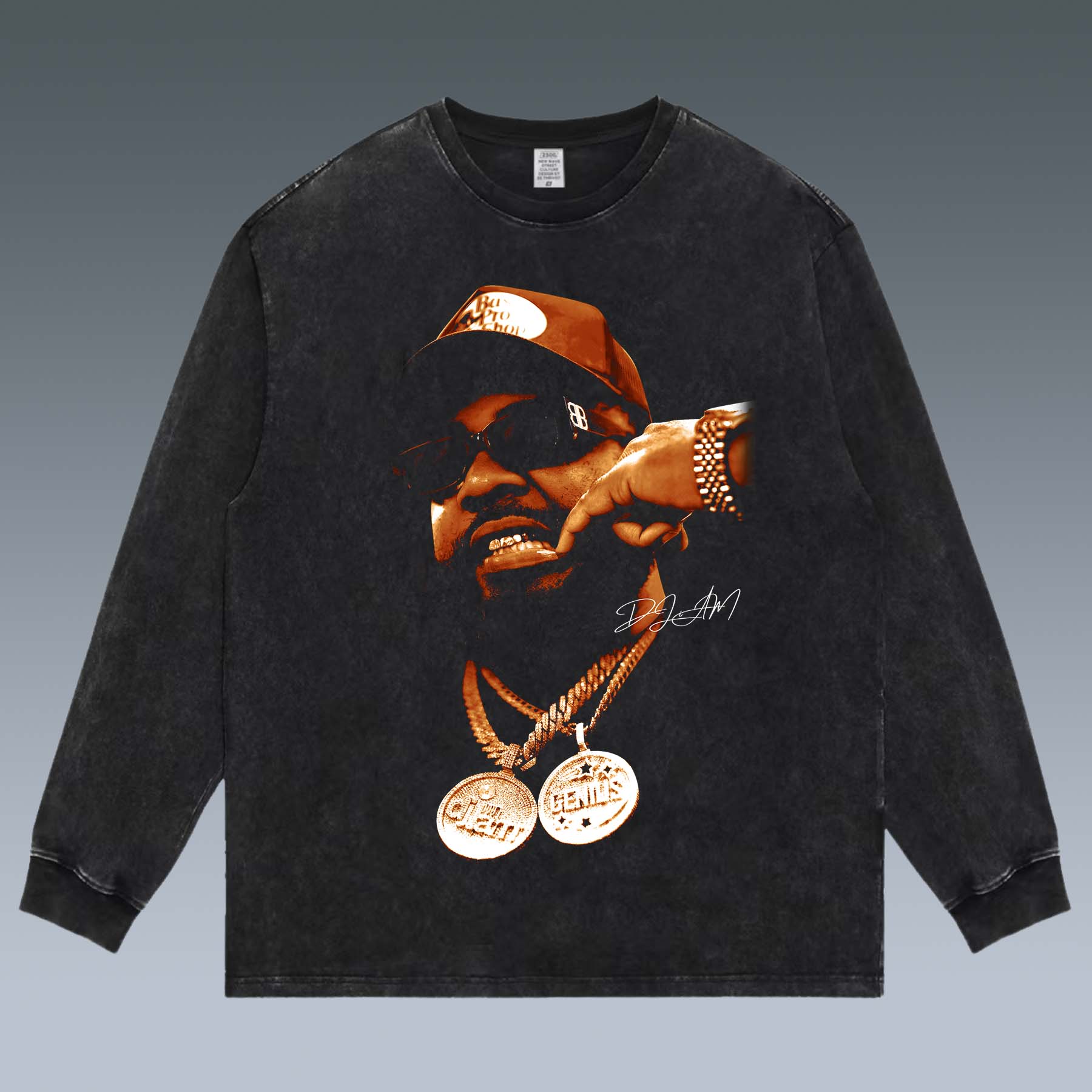 VINTAGE LONG SLEEVE TEE | DJ AM - republicanstateiVINTAGE LONG SLEEVE TEE | DJ AM - republicanstatei