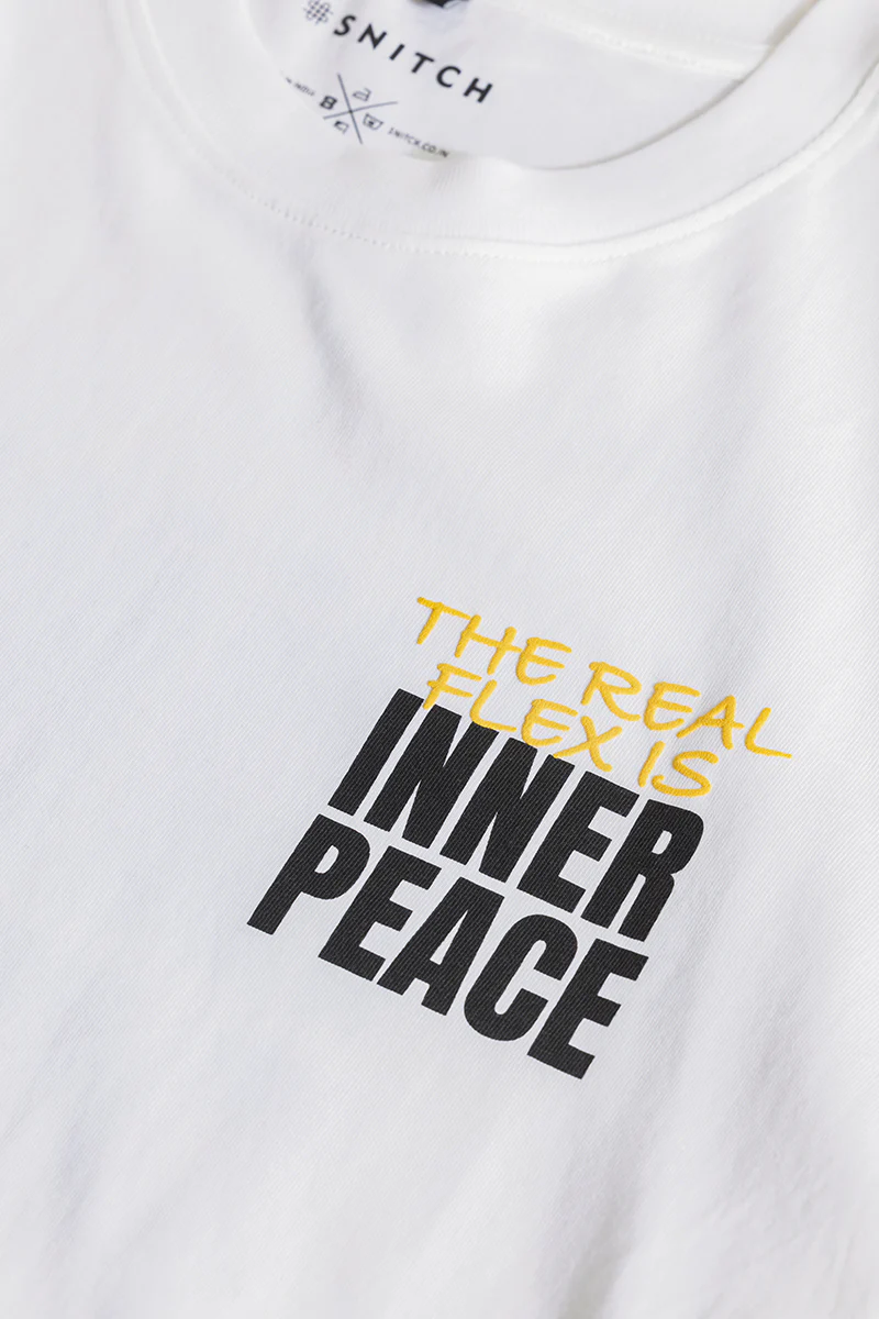 Inner Peace White T-Shirt - republicanstateiInner Peace White T-Shirt - republicanstatei