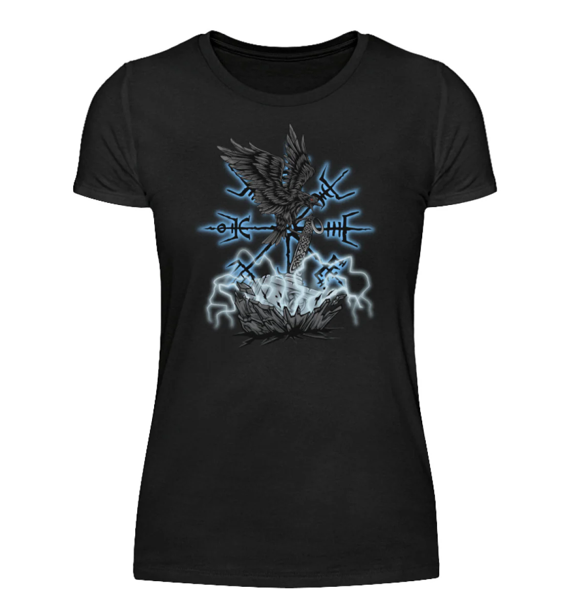 Rabe Hammer Mj?lnir - Damenshirt - republicanstateiRabe Hammer Mj?lnir - Damenshirt - republicanstatei