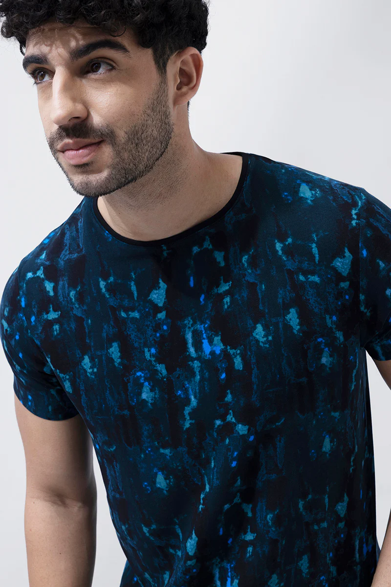 Impasto Blue T-Shirt - republicanstateiImpasto Blue T-Shirt - republicanstatei