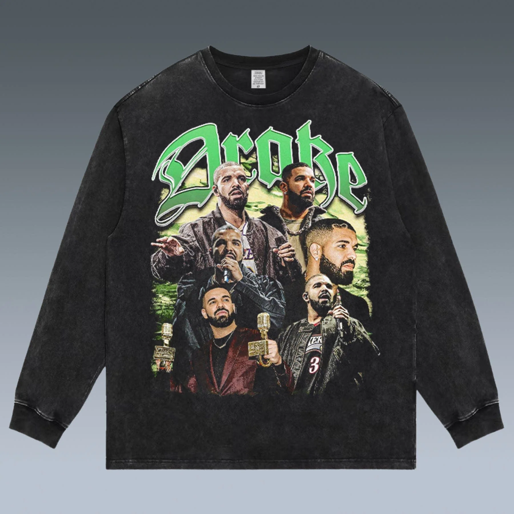 VINTAGE LONG SLEEVE TEE | DRAKE - republicanstateiVINTAGE LONG SLEEVE TEE | DRAKE - republicanstatei
