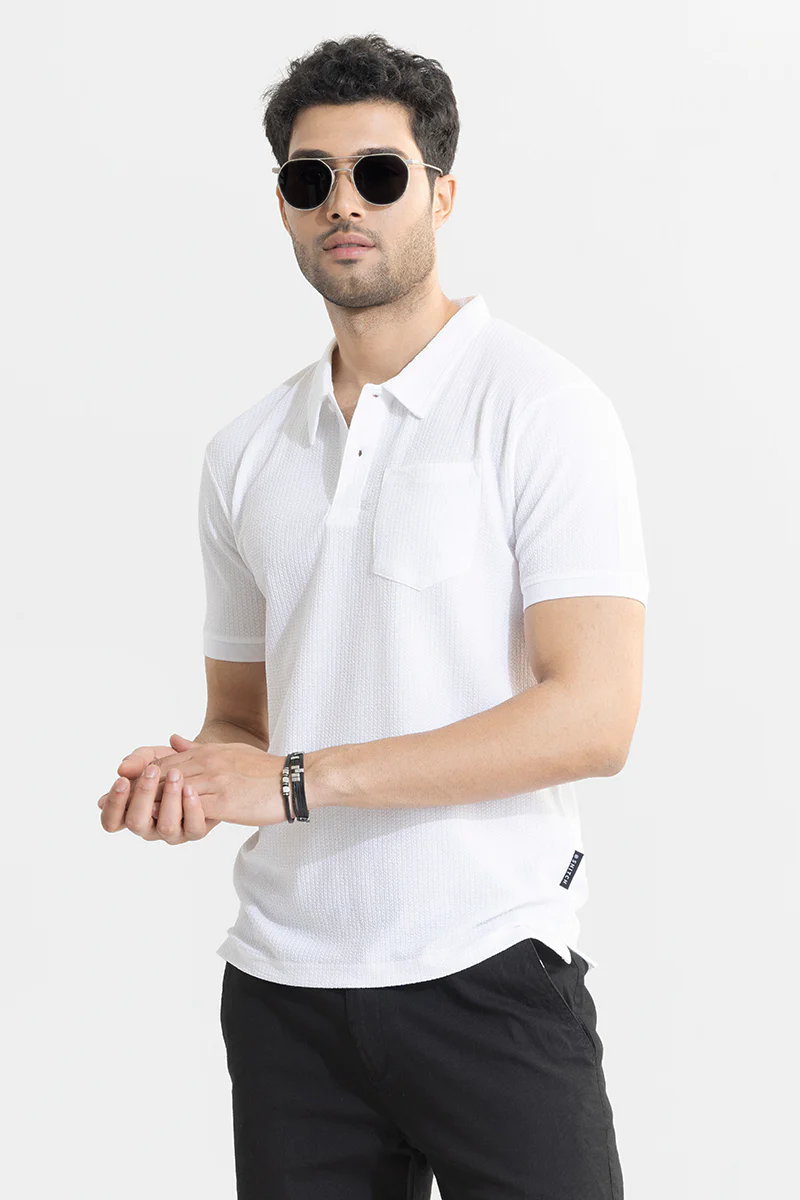Roller White Polo T-Shirt - republicanstateiRoller White Polo T-Shirt - republicanstatei