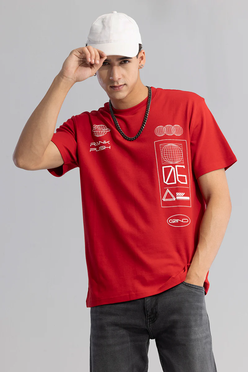 Rank Push Red T-Shirt - republicanstateiRank Push Red T-Shirt - republicanstatei