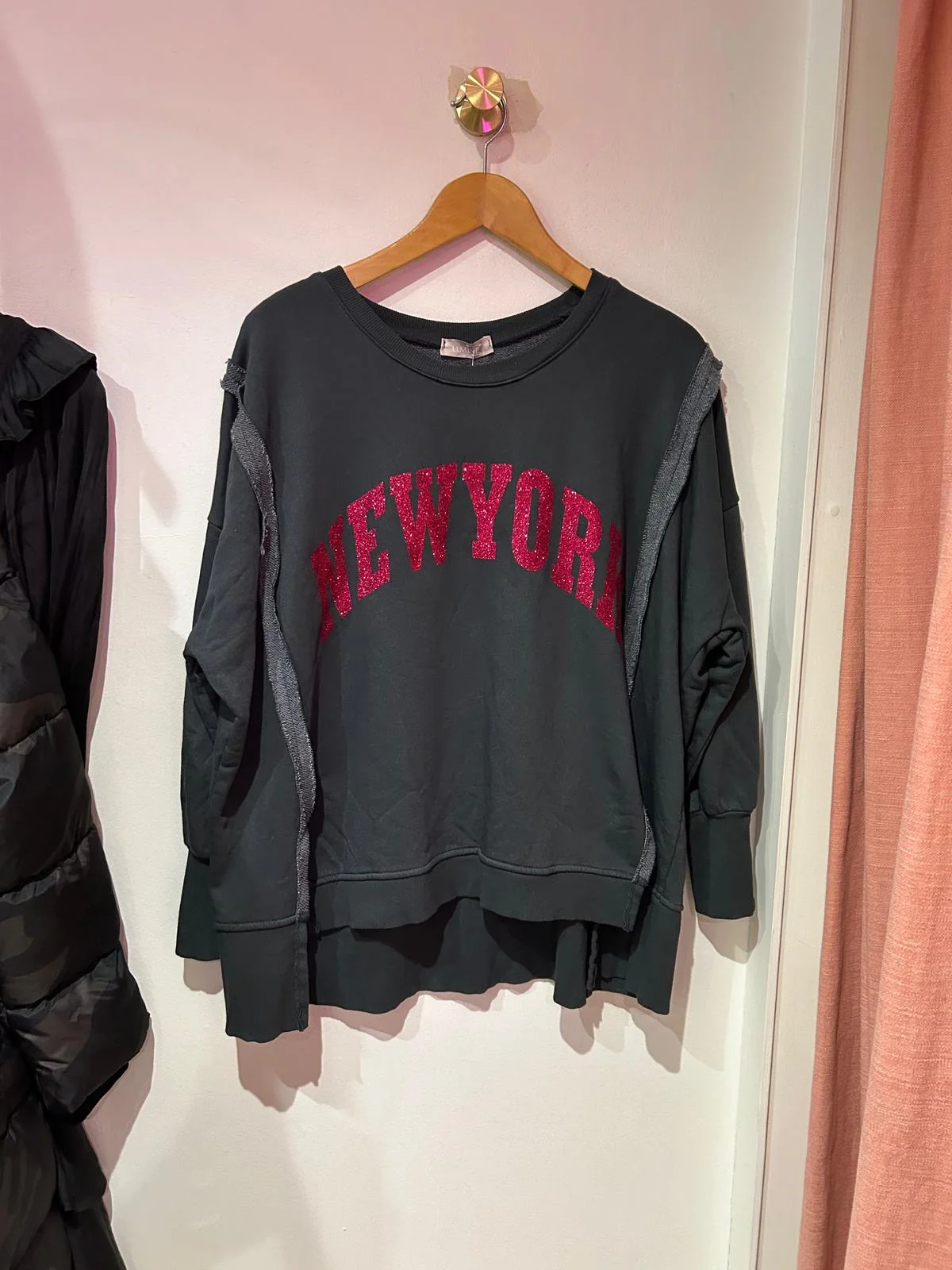 NYC Sparkle Sweater - Charcoal - republicanstateiNYC Sparkle Sweater - Charcoal - republicanstatei