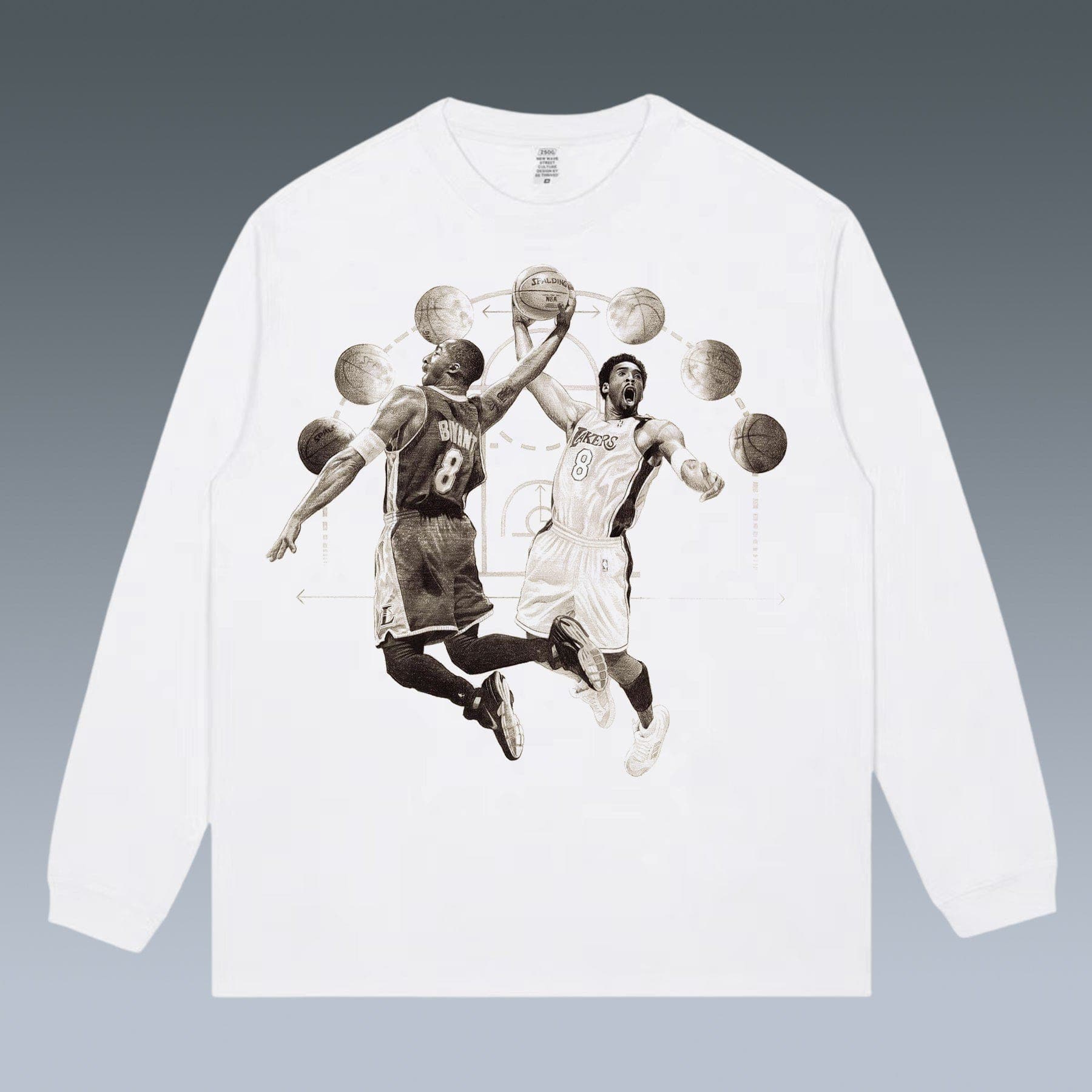 VINTAGE LONG SLEEVE TEE | KOBE - republicanstateiVINTAGE LONG SLEEVE TEE | KOBE - republicanstatei
