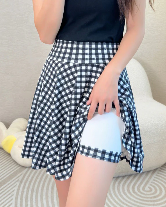 A-Line Pleated Skirt - republicanstateiA-Line Pleated Skirt - republicanstatei