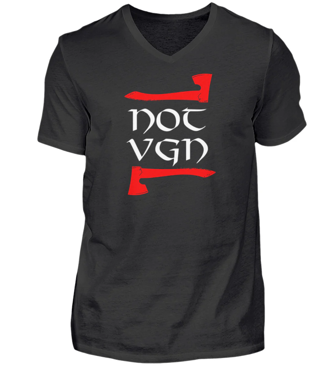 NOT VGN - Herren V-Neck Shirt - republicanstateiNOT VGN - Herren V-Neck Shirt - republicanstatei