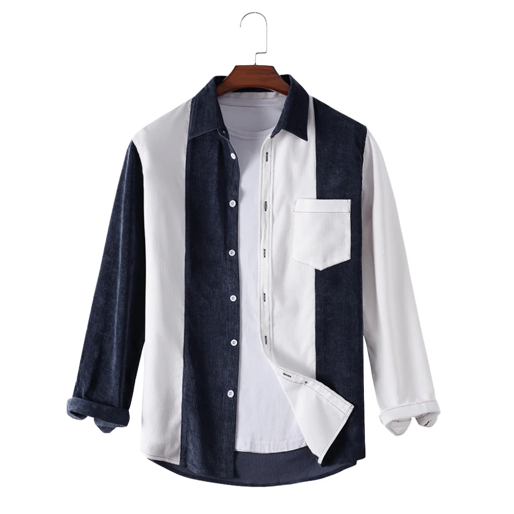 White Black Full Sleeve Shirt - republicanstateiWhite Black Full Sleeve Shirt - republicanstatei