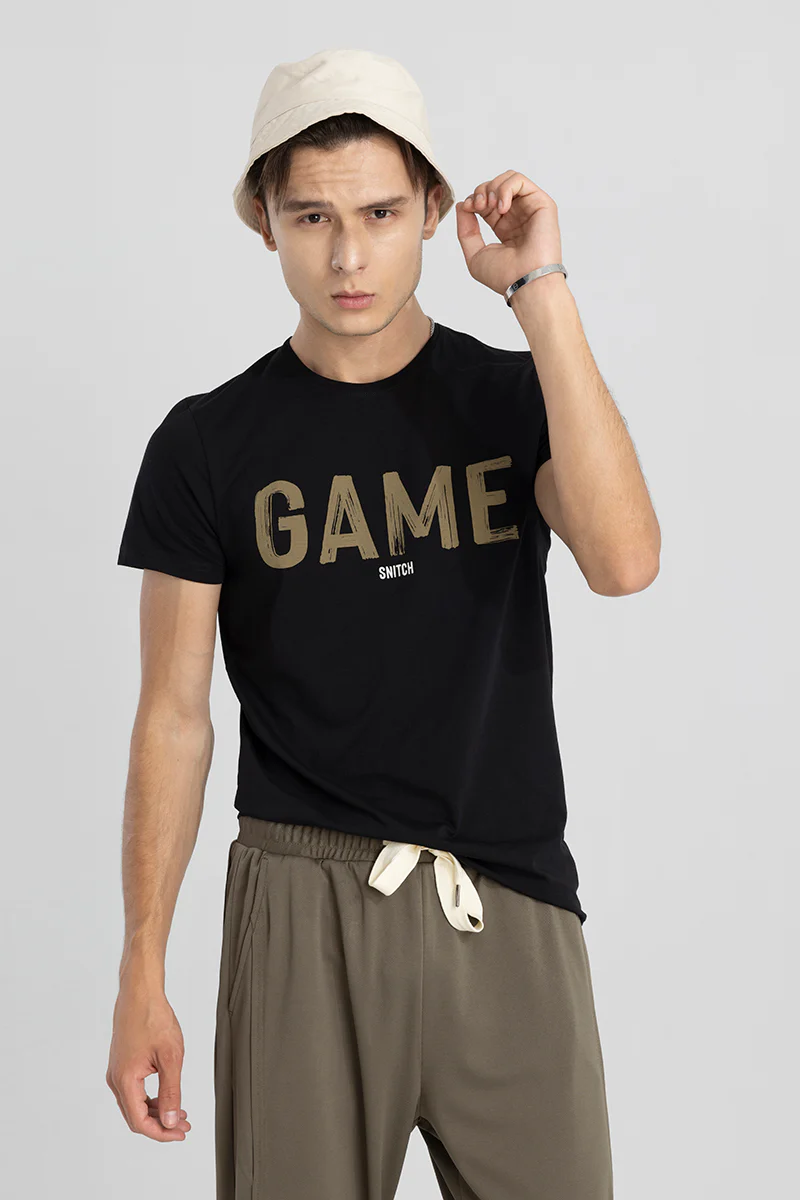 Game Black T-Shirt - republicanstateiGame Black T-Shirt - republicanstatei