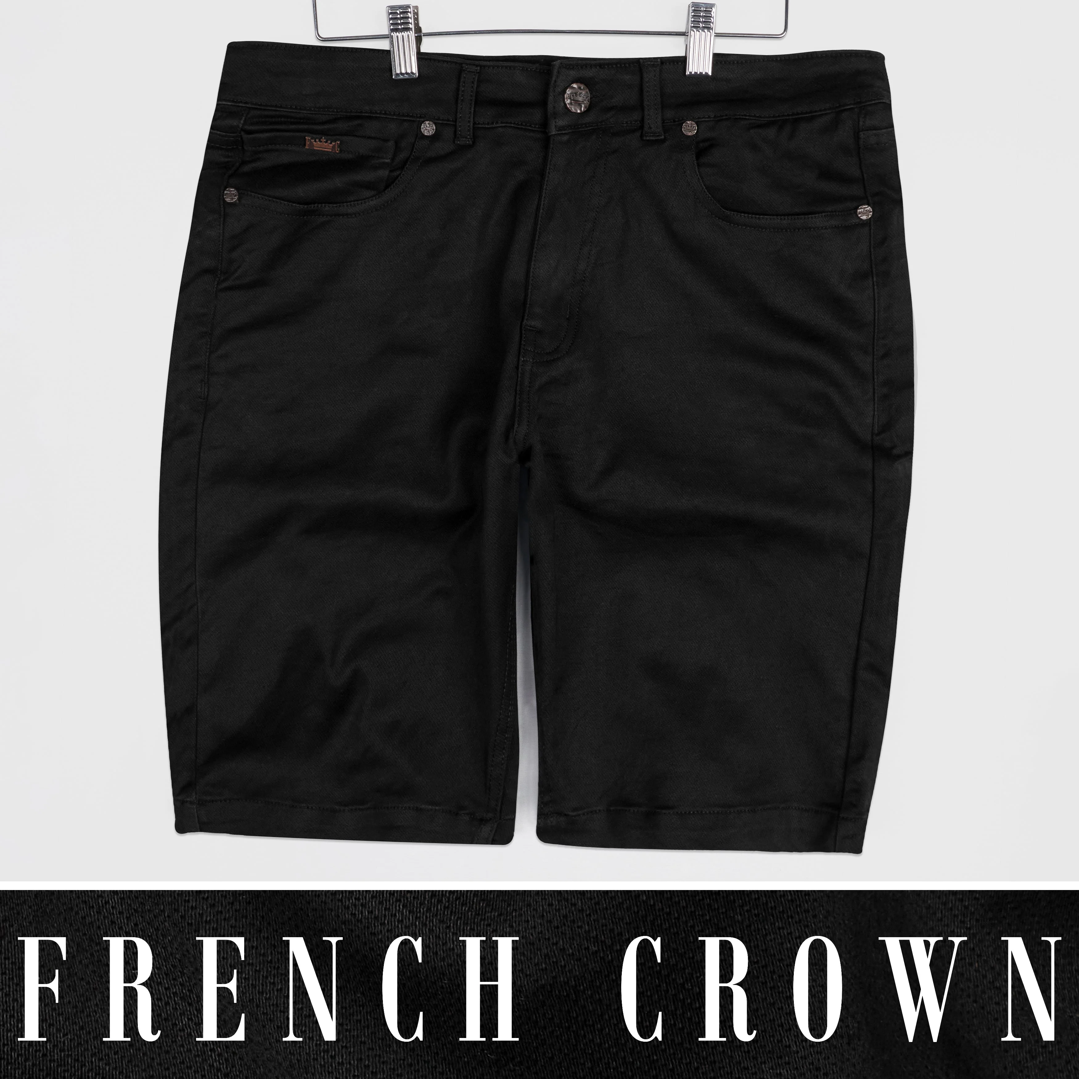 Jade Black Denim Shorts - republicanstateiJade Black Denim Shorts - republicanstatei