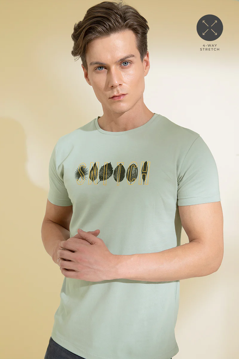 Leaves Grey Graphic T-Shirt - republicanstateiLeaves Grey Graphic T-Shirt - republicanstatei