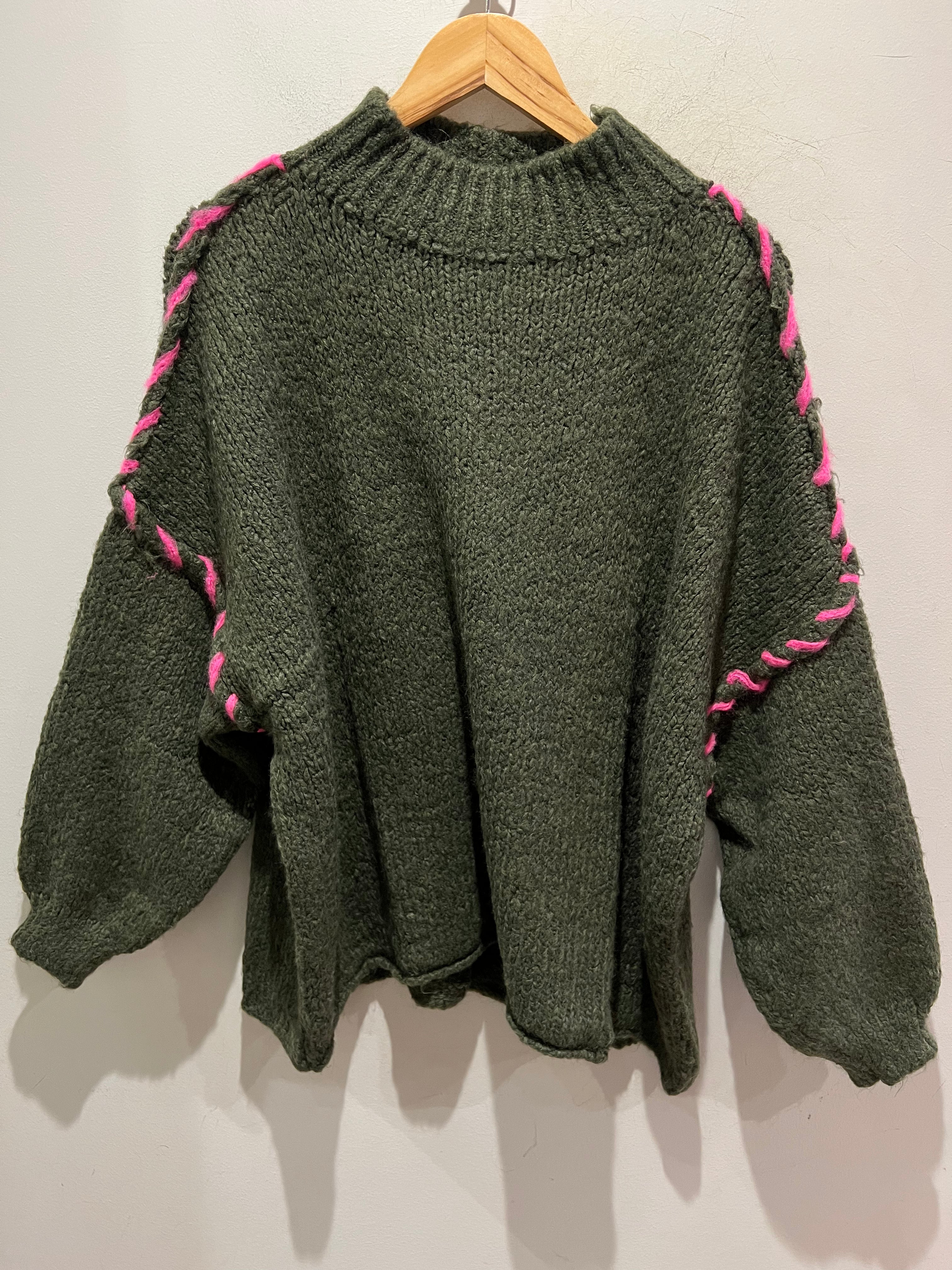 Stripes Knit - Khaki - republicanstateiStripes Knit - Khaki - republicanstatei